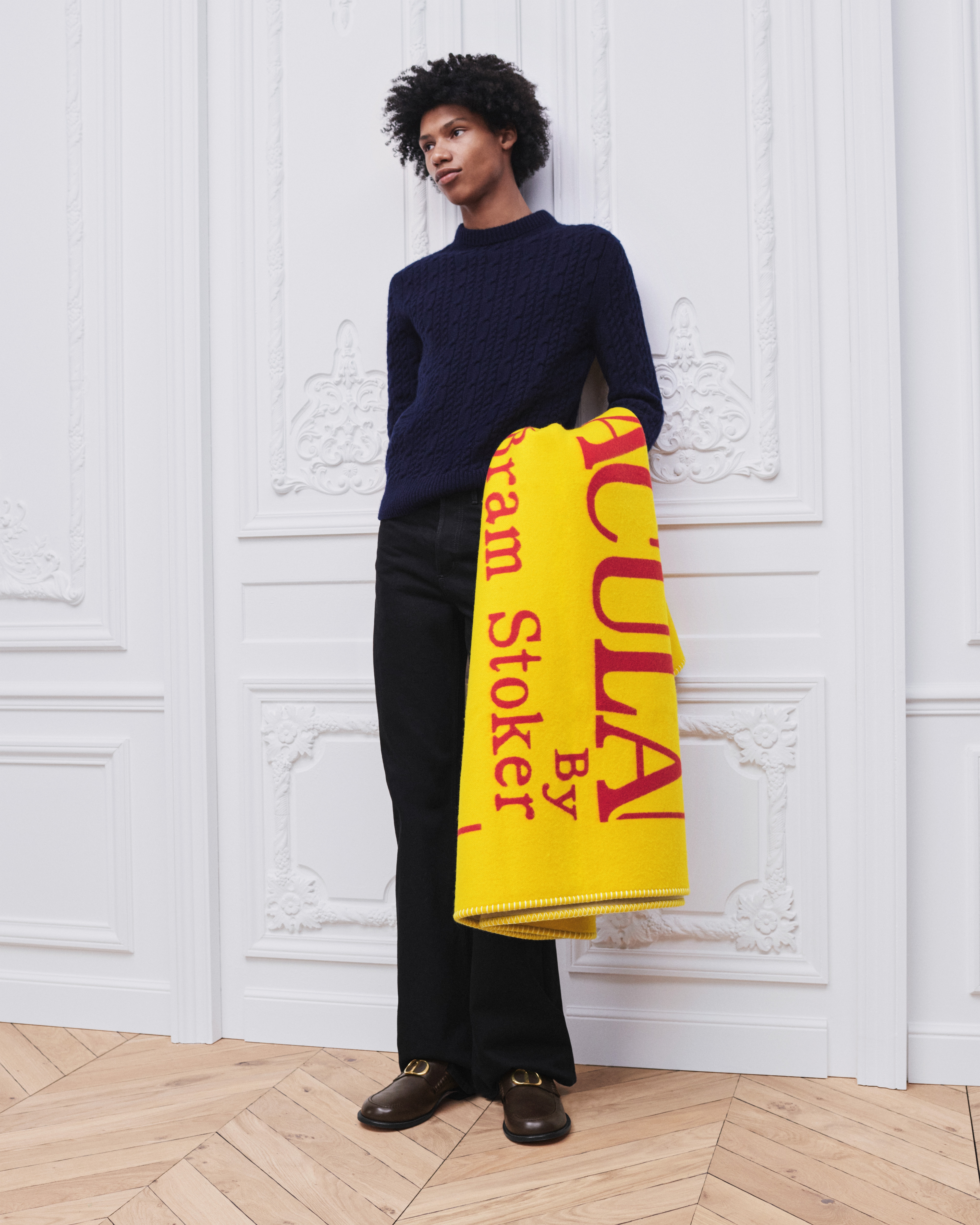 织毯 黄色和红色山羊绒面料 E32