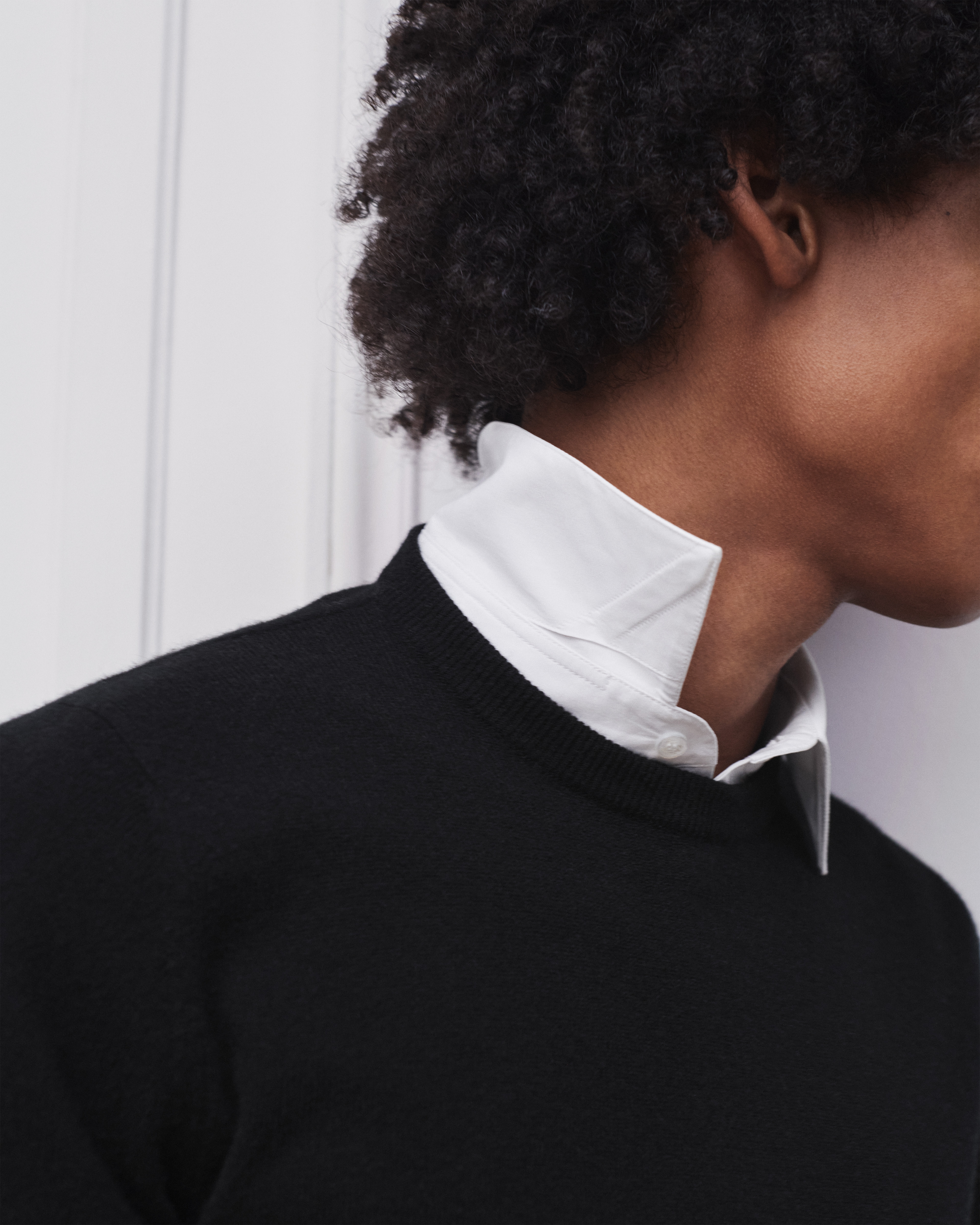 look_image_alt_prefix 针织衫 黑色山羊绒平纹针织面料 Dior 刺绣 E05