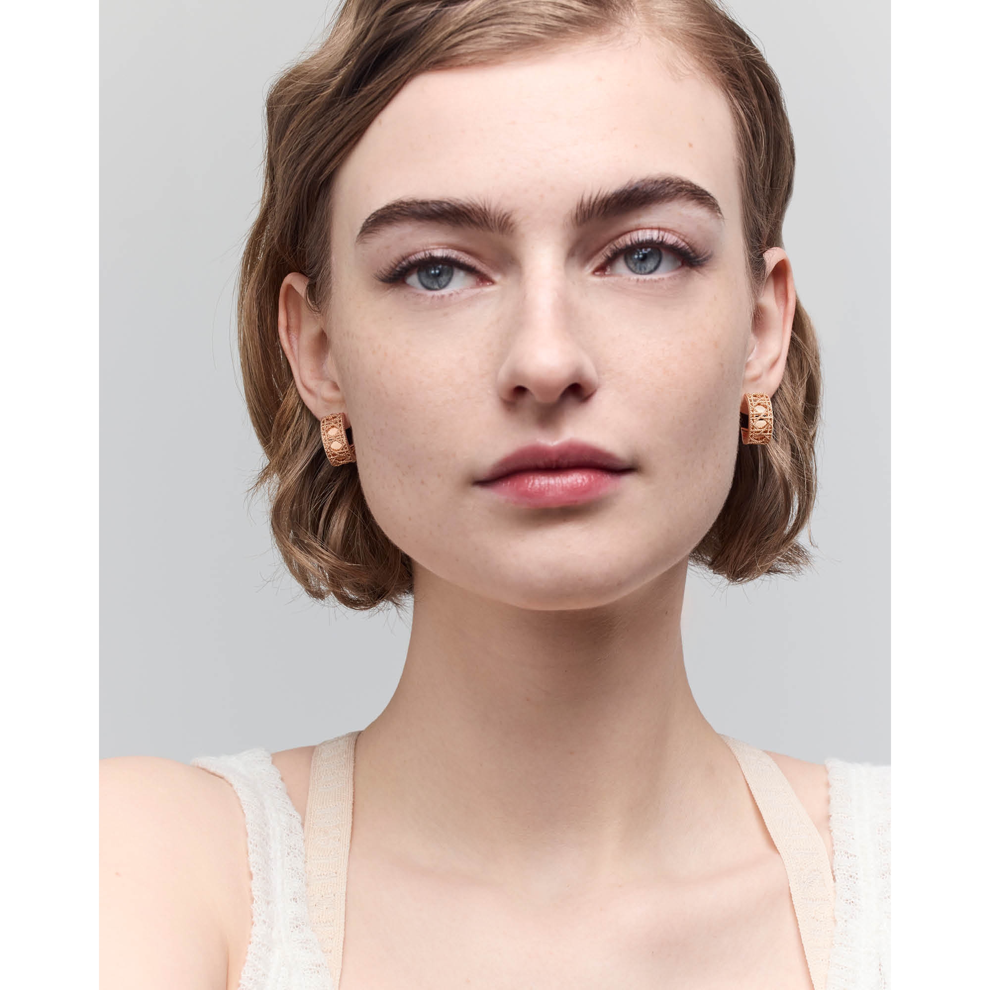 My Dior 耳环 玫瑰色 18K 金 E01