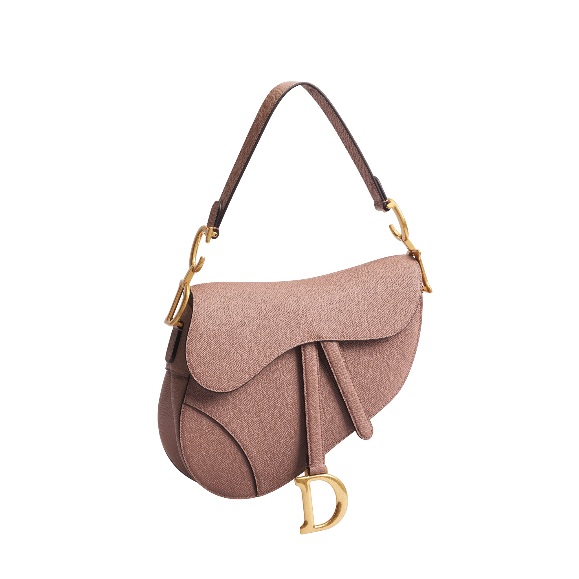  绯红色粒面牛皮革