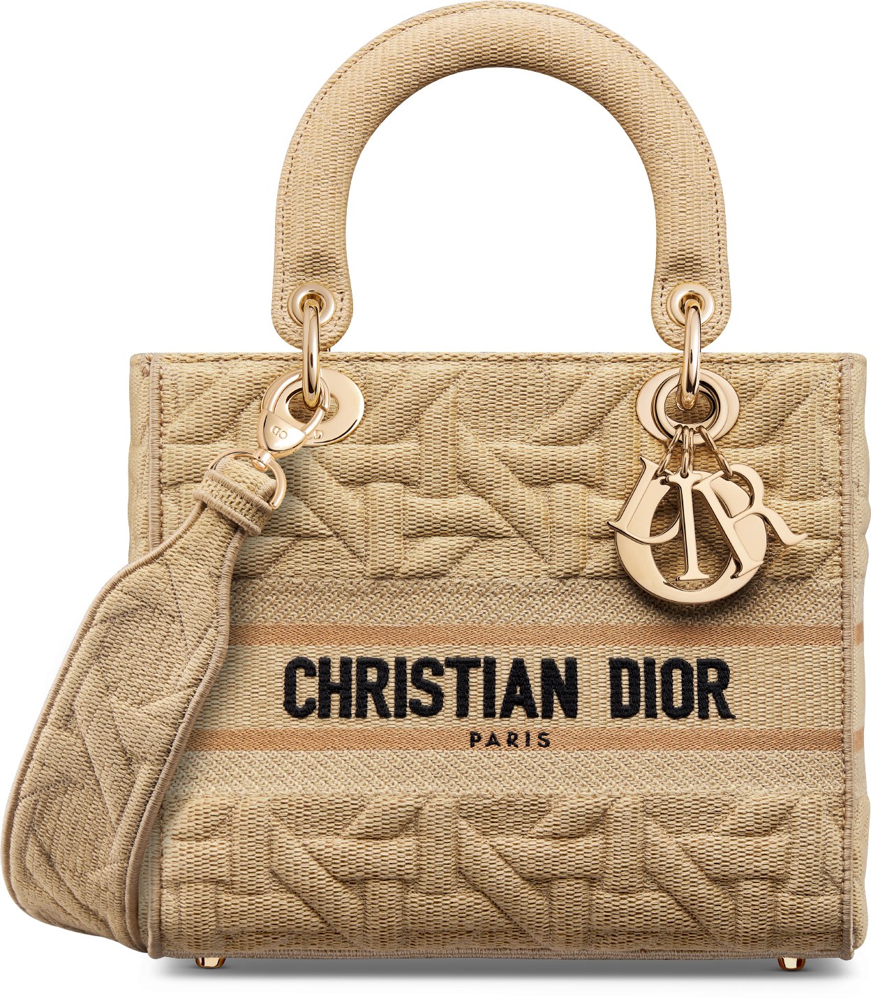 超人気新品 中号Lady DIOR 藤格纹刺绣| 手袋米色Graphic D-Lite アクセサリー