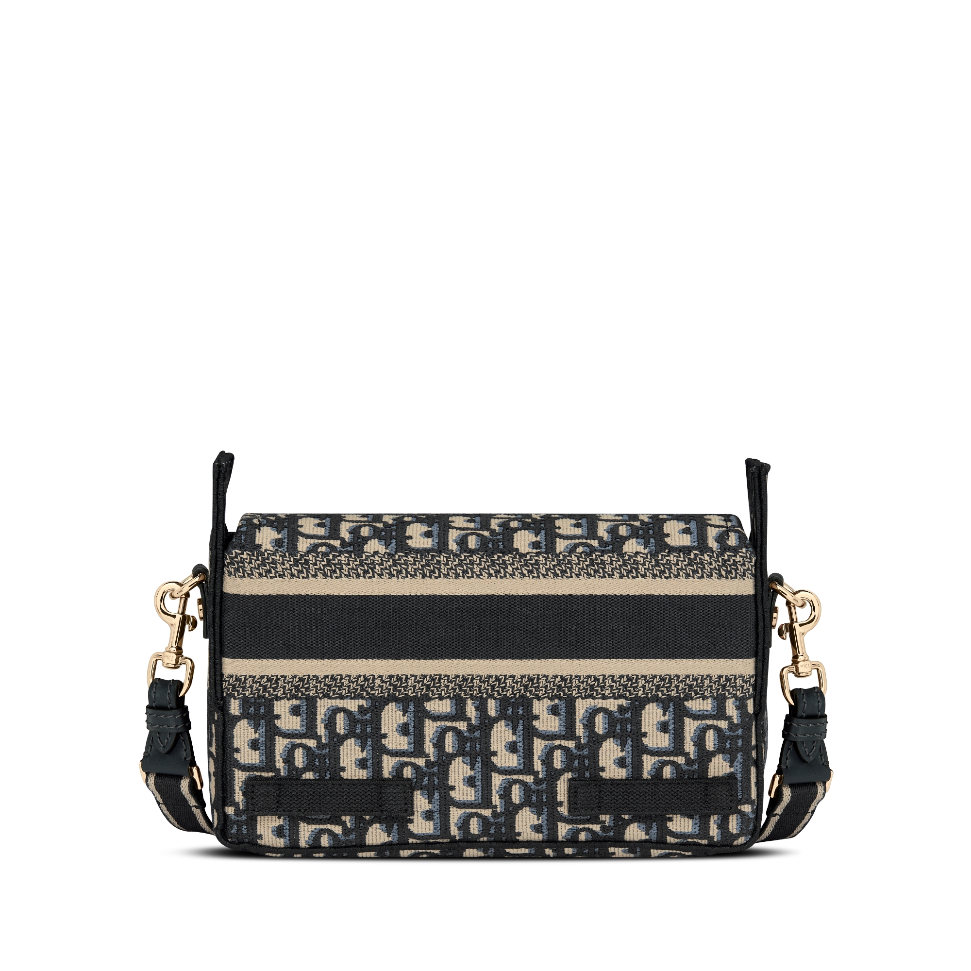 小号 Diorcamp 手袋 蓝色 Oblique 印花面料 E08