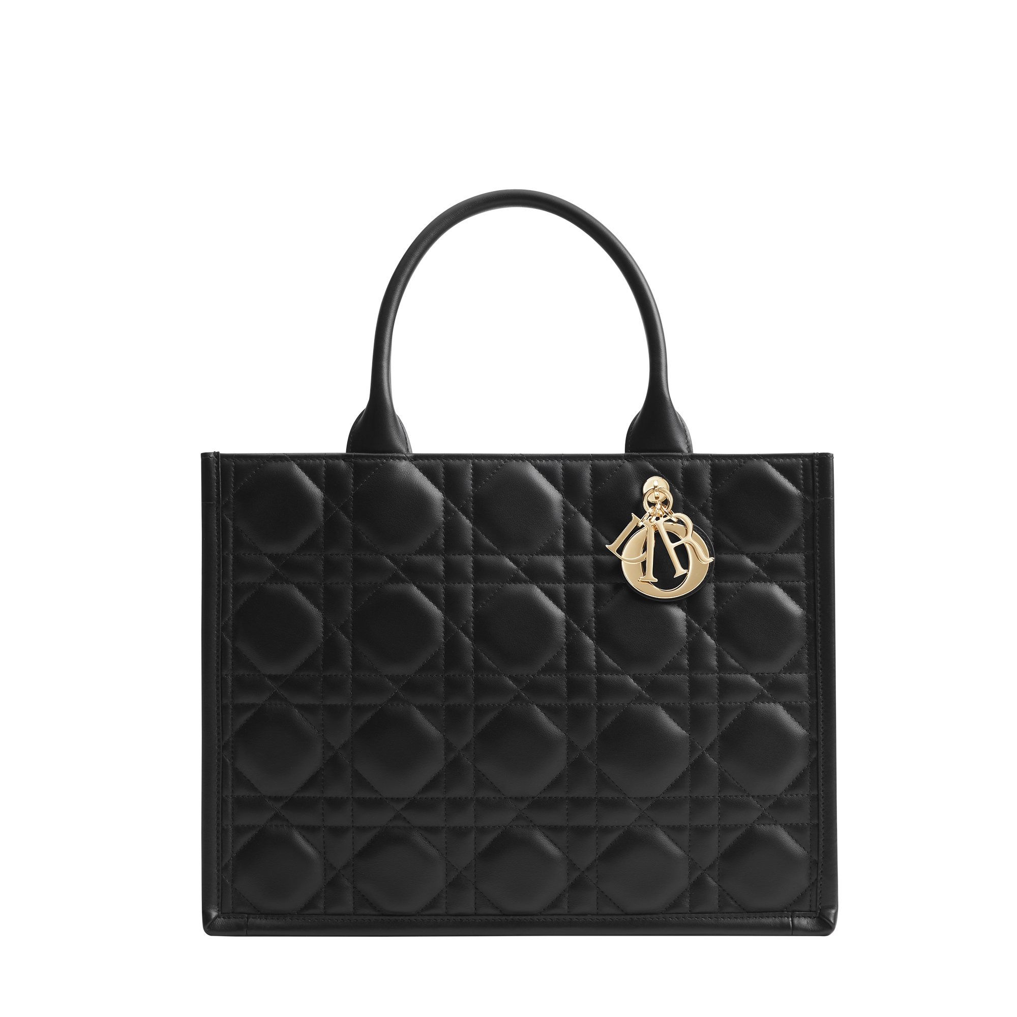  黑色牛皮革超大藤格纹（36.5 x 28 x 16.5 厘米）