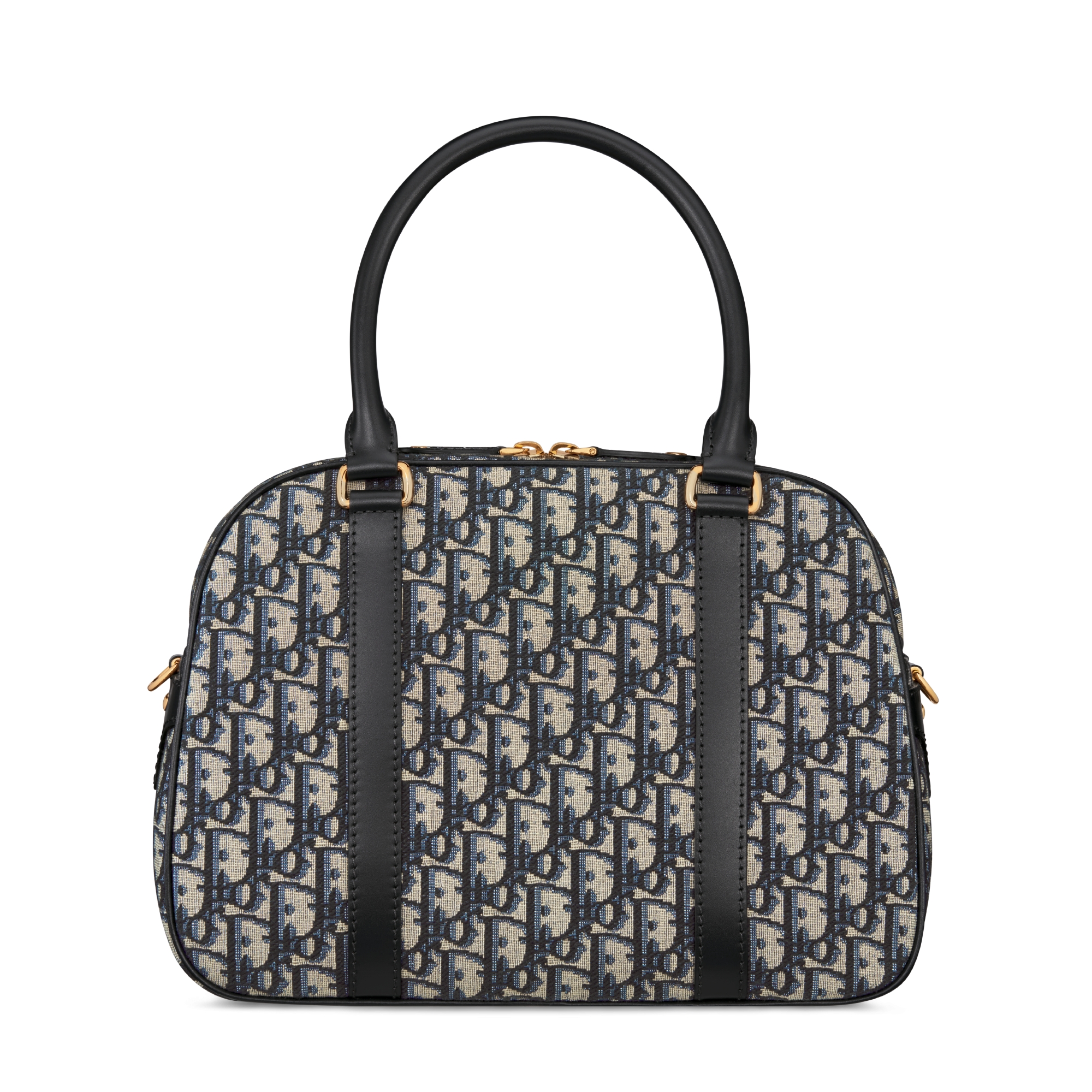 大号 D-Vibe 保龄球包 蓝色 Oblique 印花面料 E08