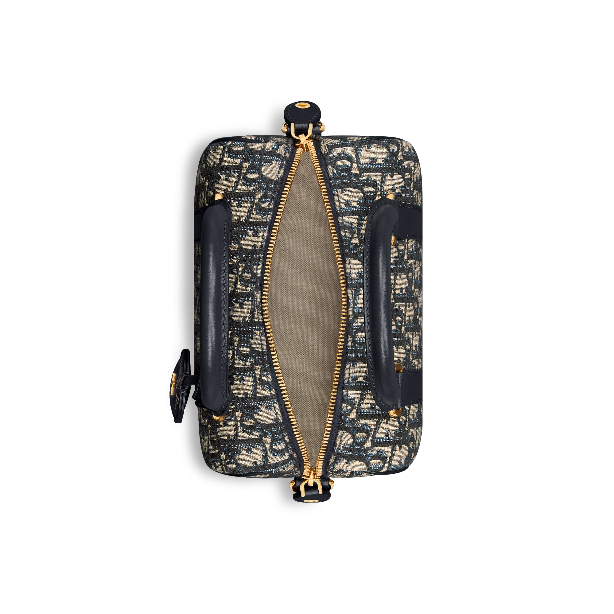 Dior Groove 20 手袋 蓝色 Oblique 印花面料 E06