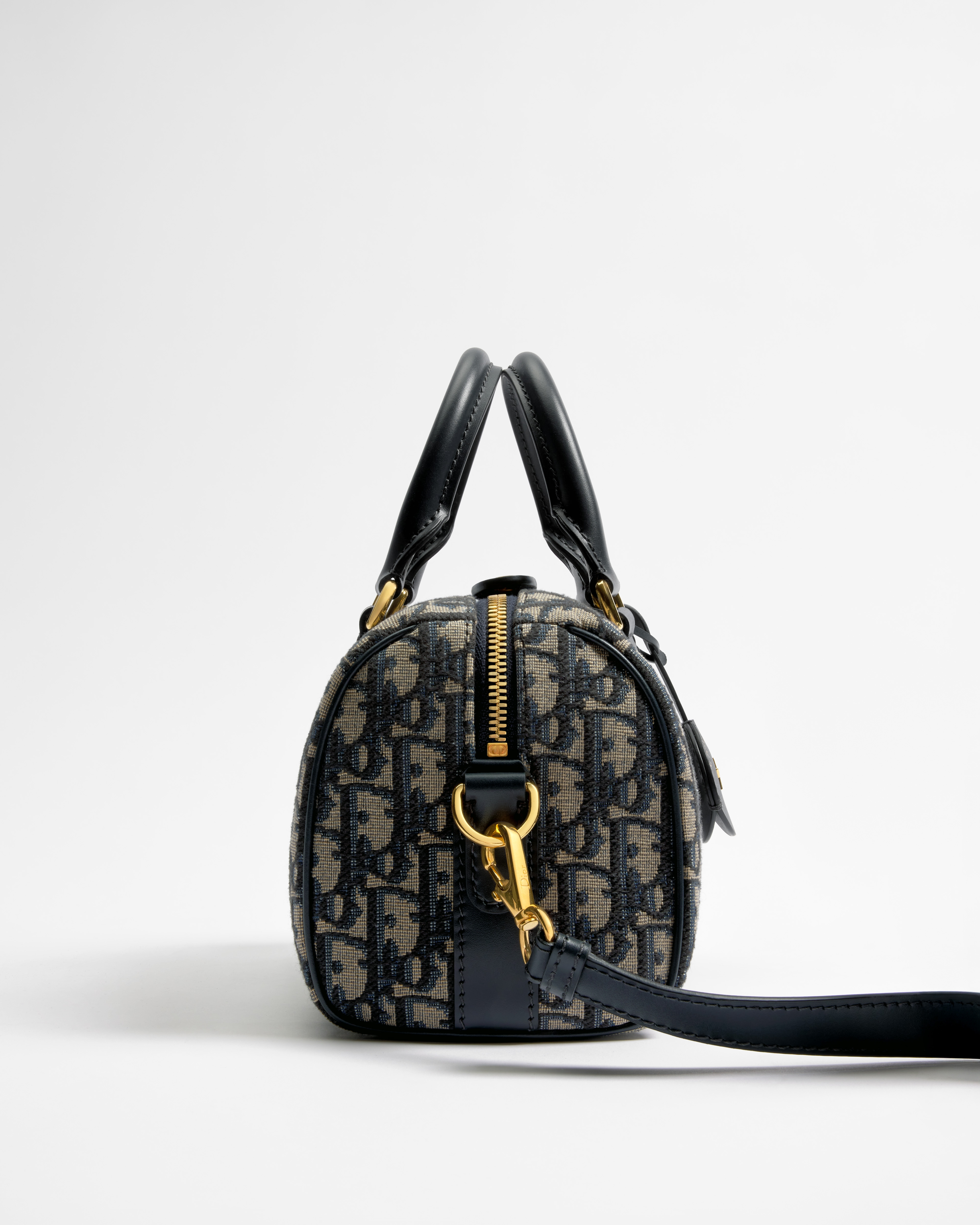 Soft Dior Groove 20 手袋 蓝色 Oblique 印花面料 E10