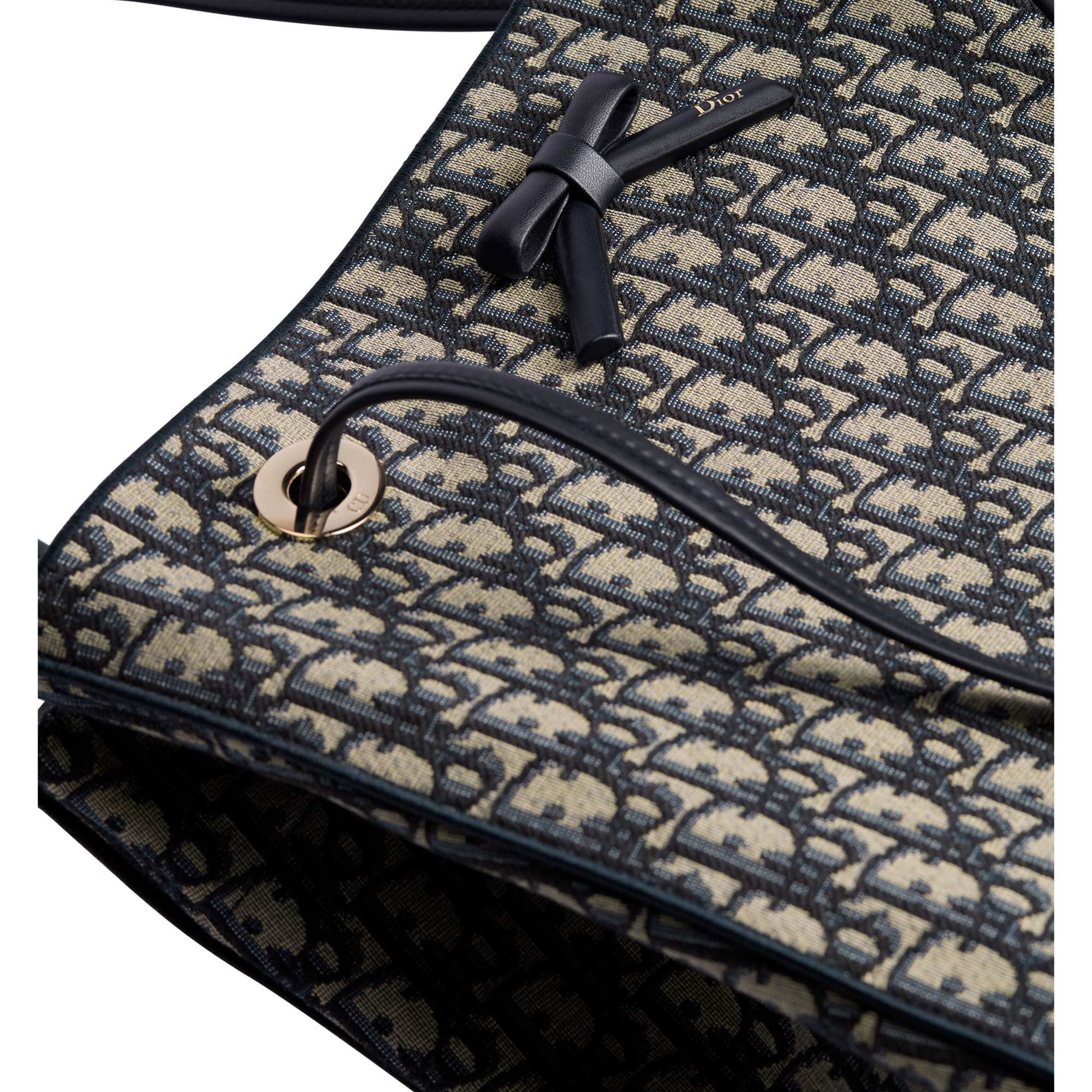 中号购物袋 蓝色 Oblique 印花面料 E09