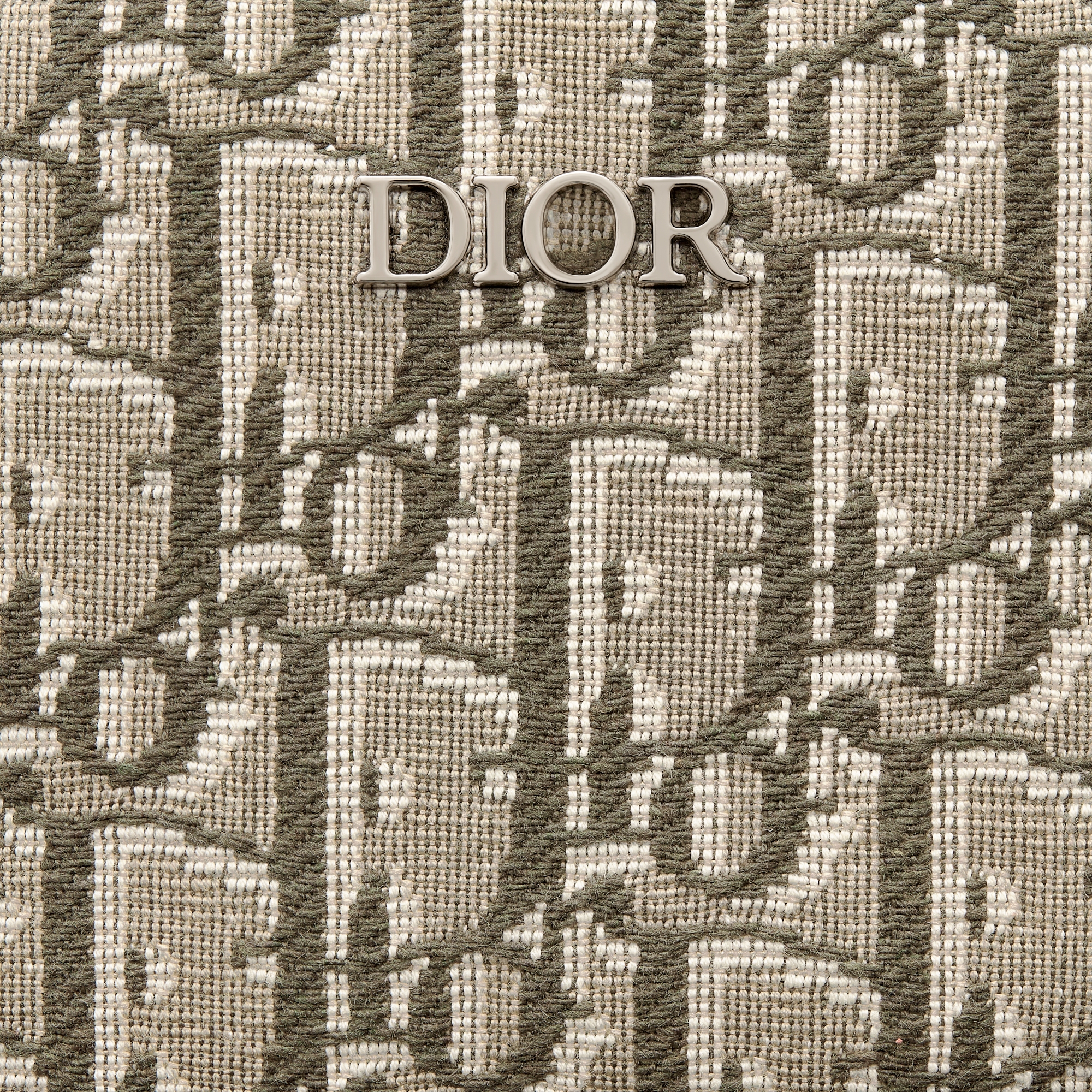 儿童迷你 Rider 双肩背包 卡其色 Oblique 印花面料 E09