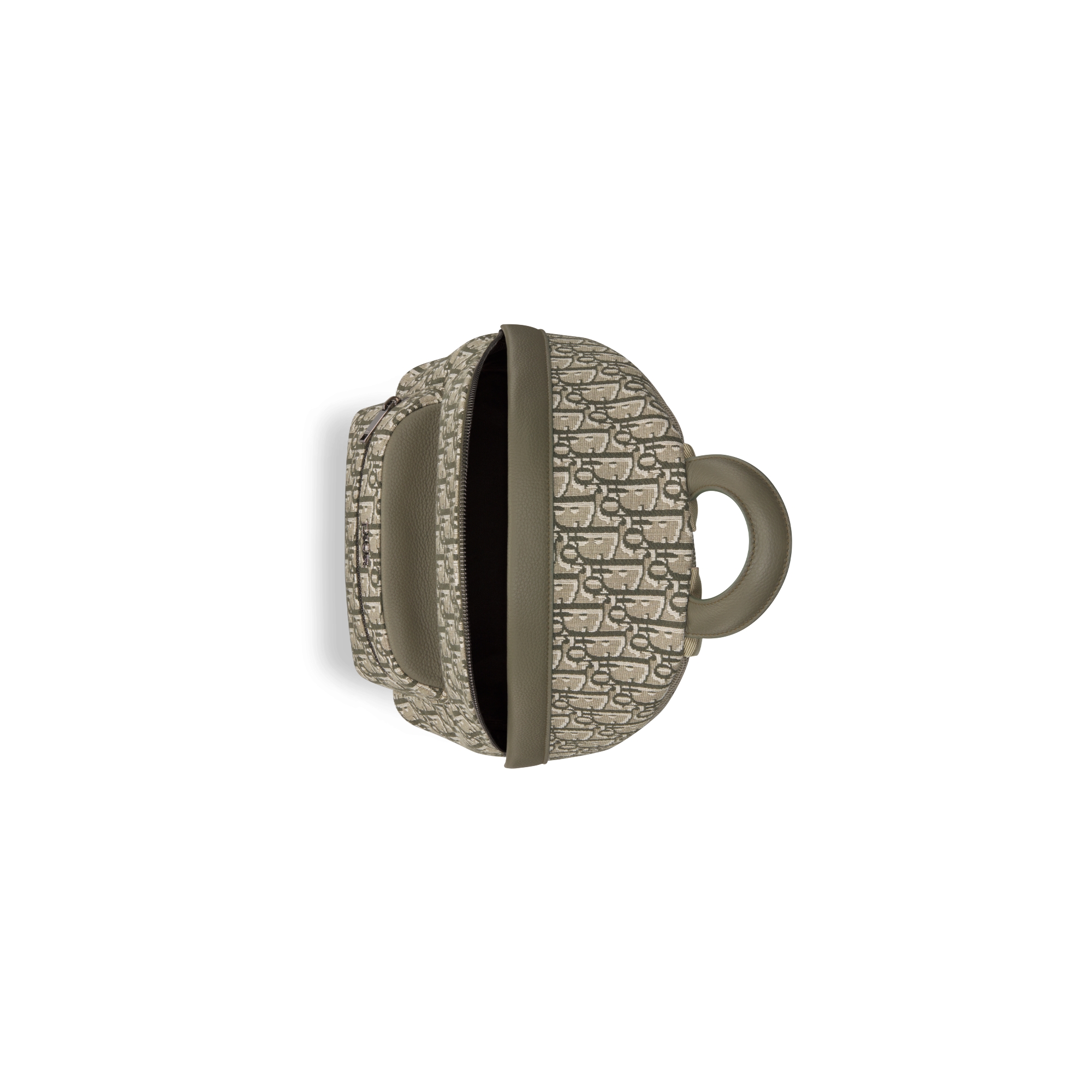 儿童 Rider 双肩背包 卡其色 Oblique 印花面料 E06