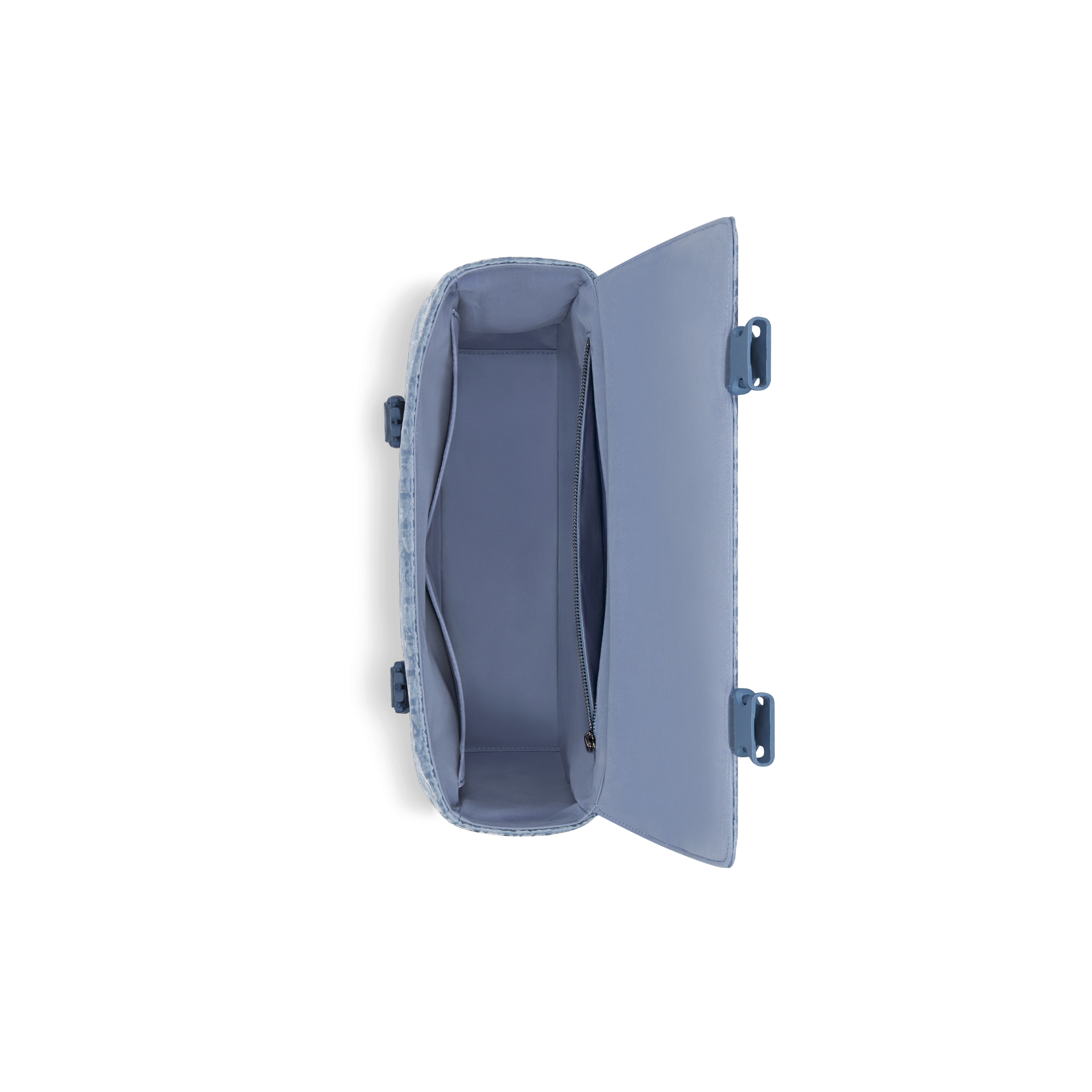 儿童小书包 灰蓝色防水科技提花面料 Oblique 印花缎面饰面 E06