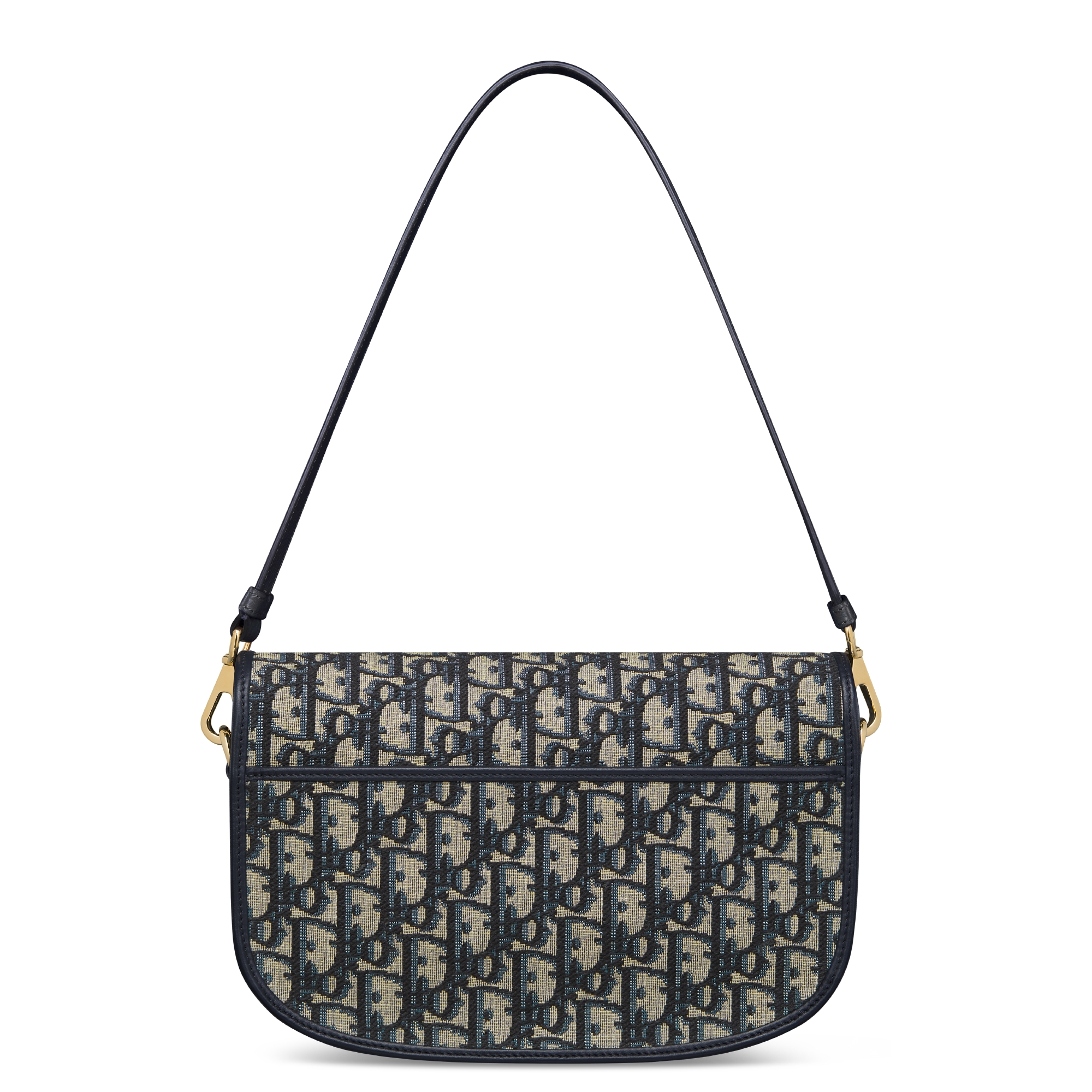 Dior Bobby Multicarry 手袋 蓝色 Oblique 印花面料 E08