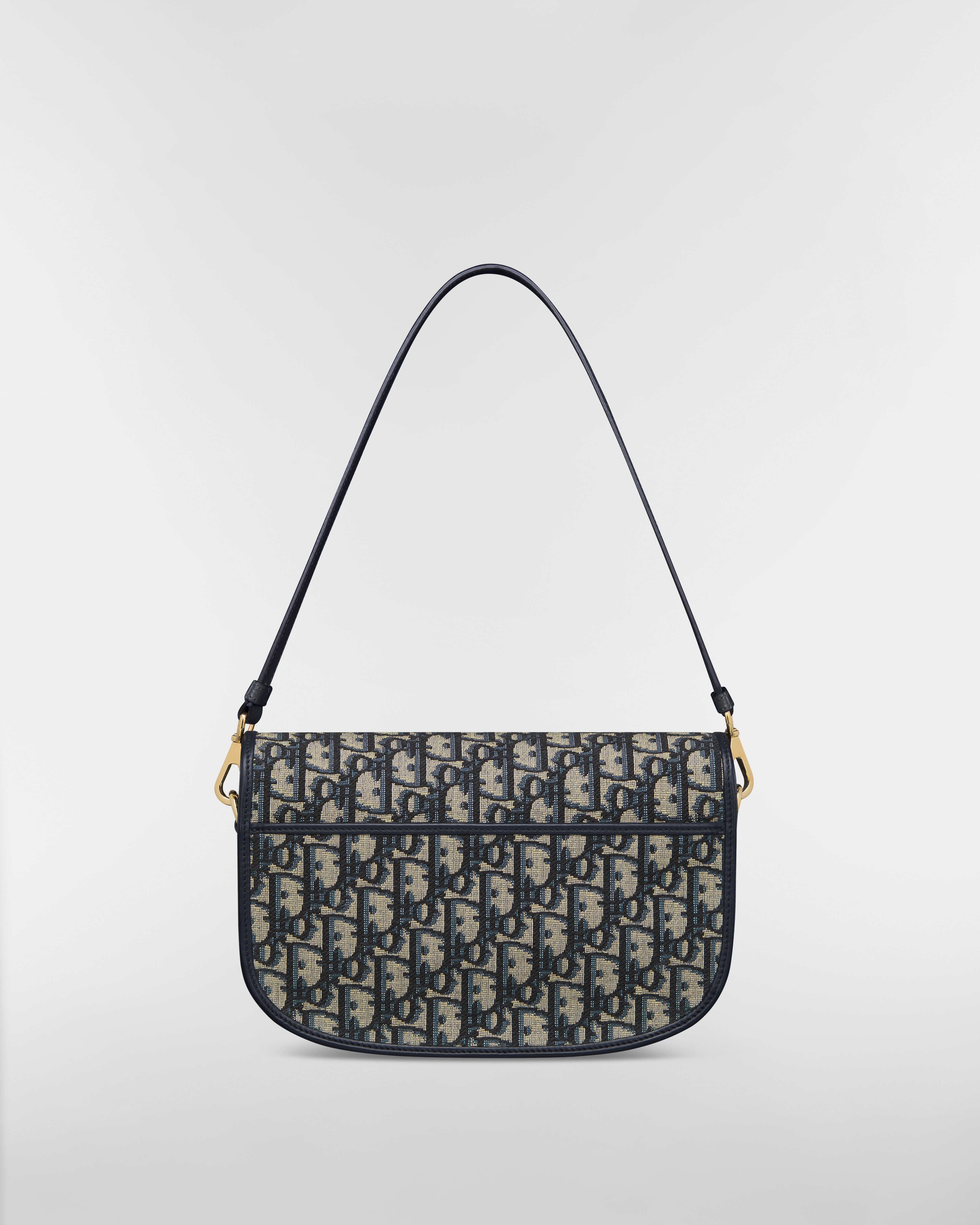 Dior Bobby Multicarry 手袋 蓝色 Oblique 印花面料 E08