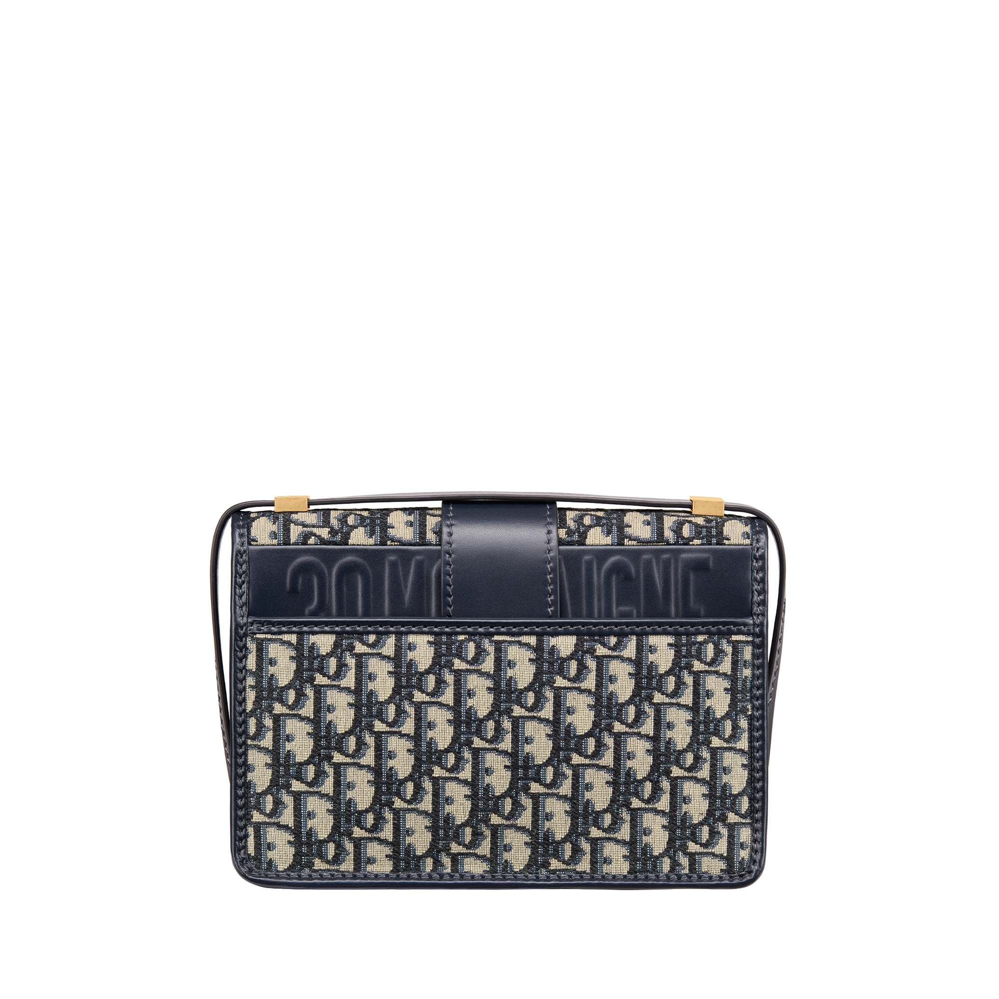 30 Montaigne 手袋 蓝色 Oblique 印花面料 E08