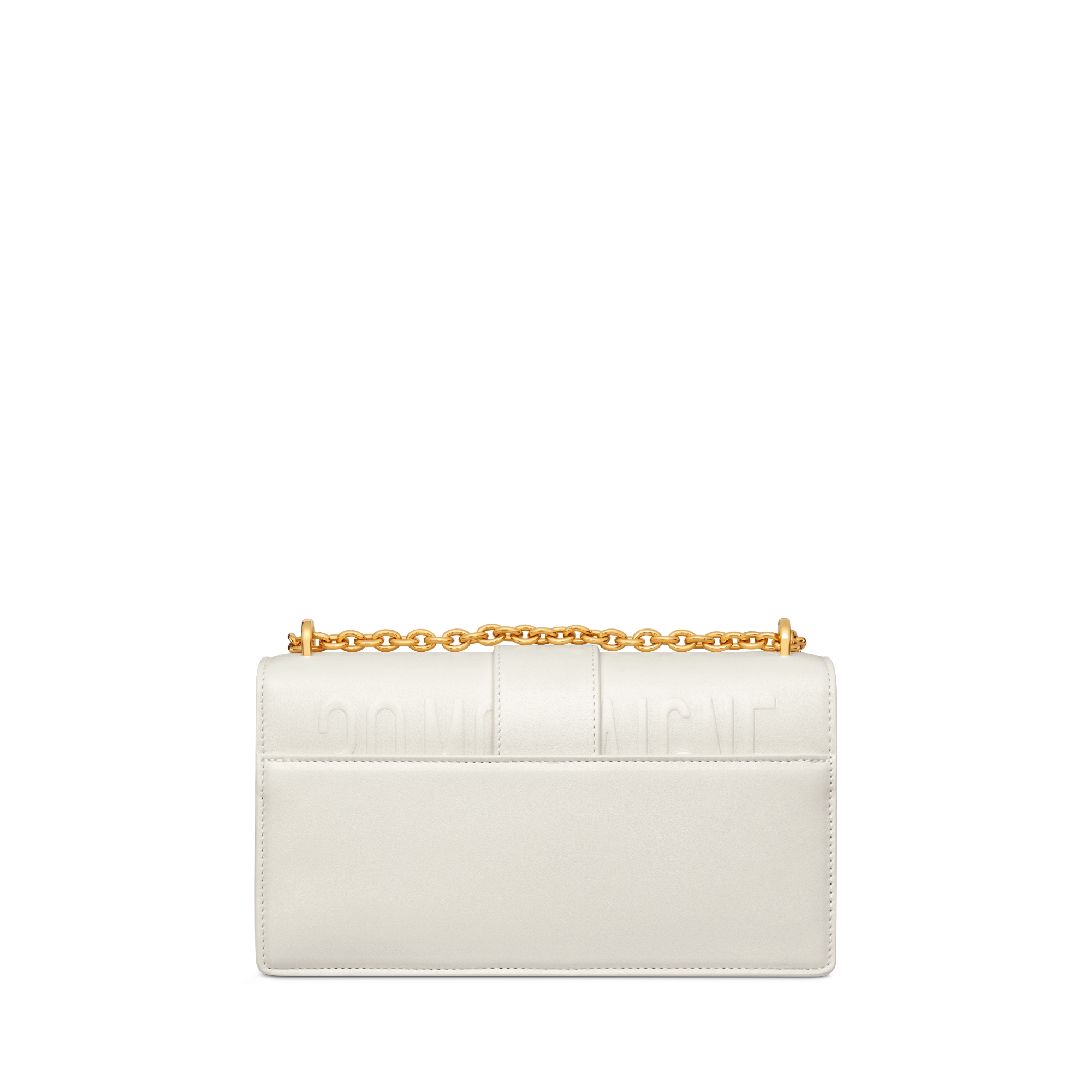 30 Montaigne East-West 链条手袋 奶白色牛皮革 E08