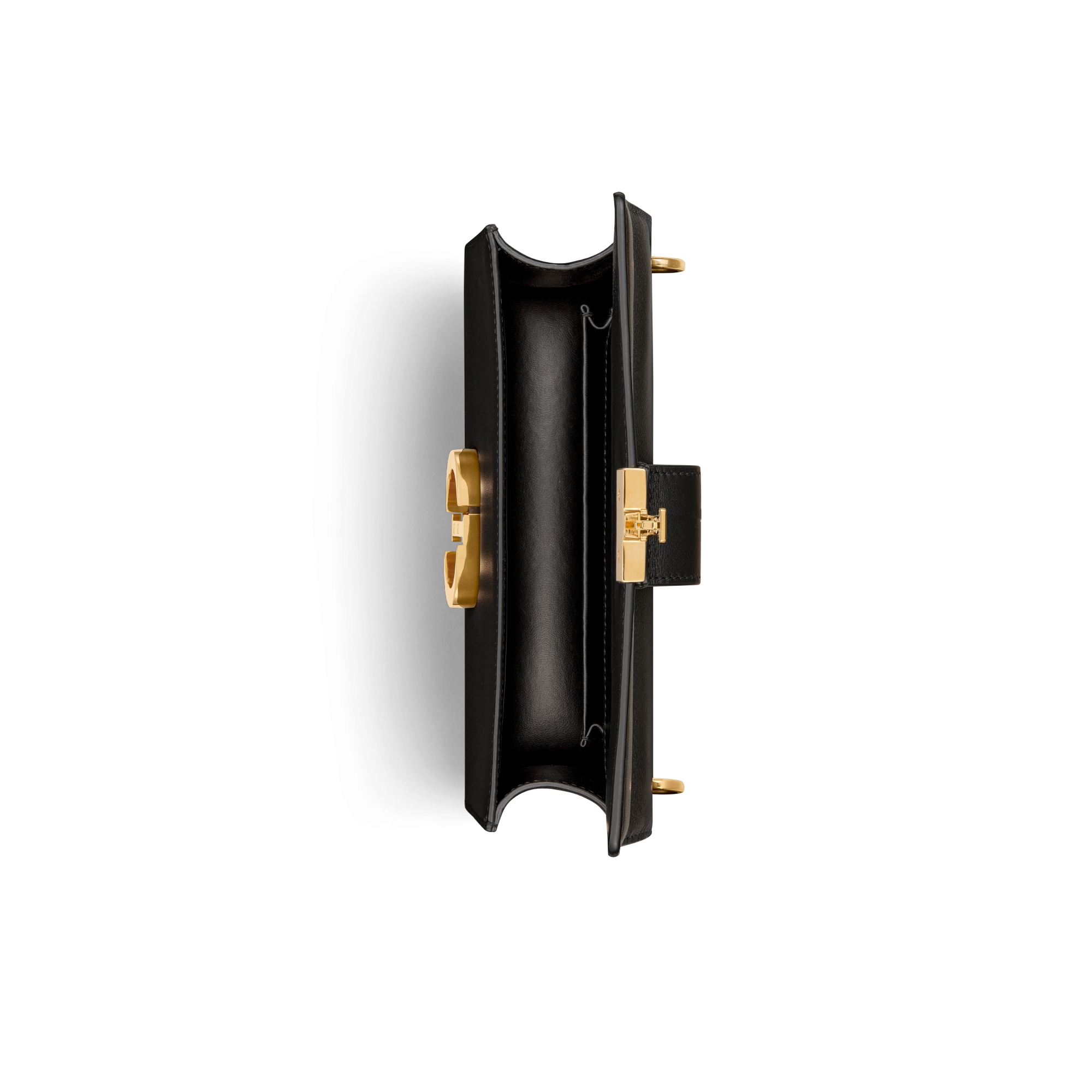 30 Montaigne East-West 链条手袋 黑色牛皮革 E06