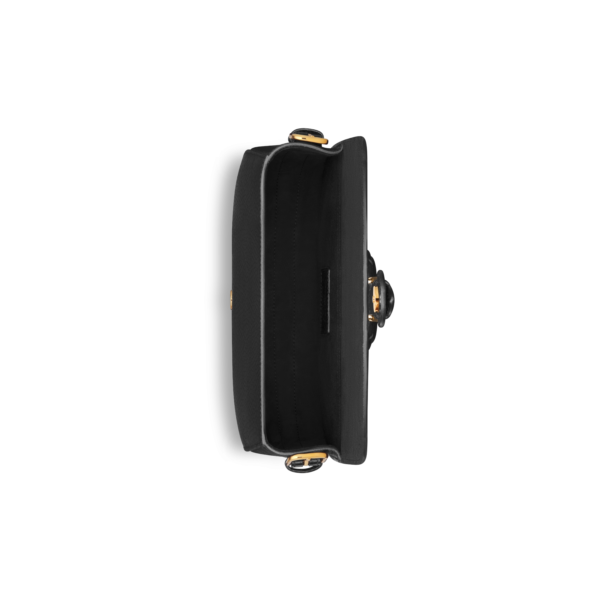 中号 Dior Bobby 手袋 黑色粒面牛皮革 E06