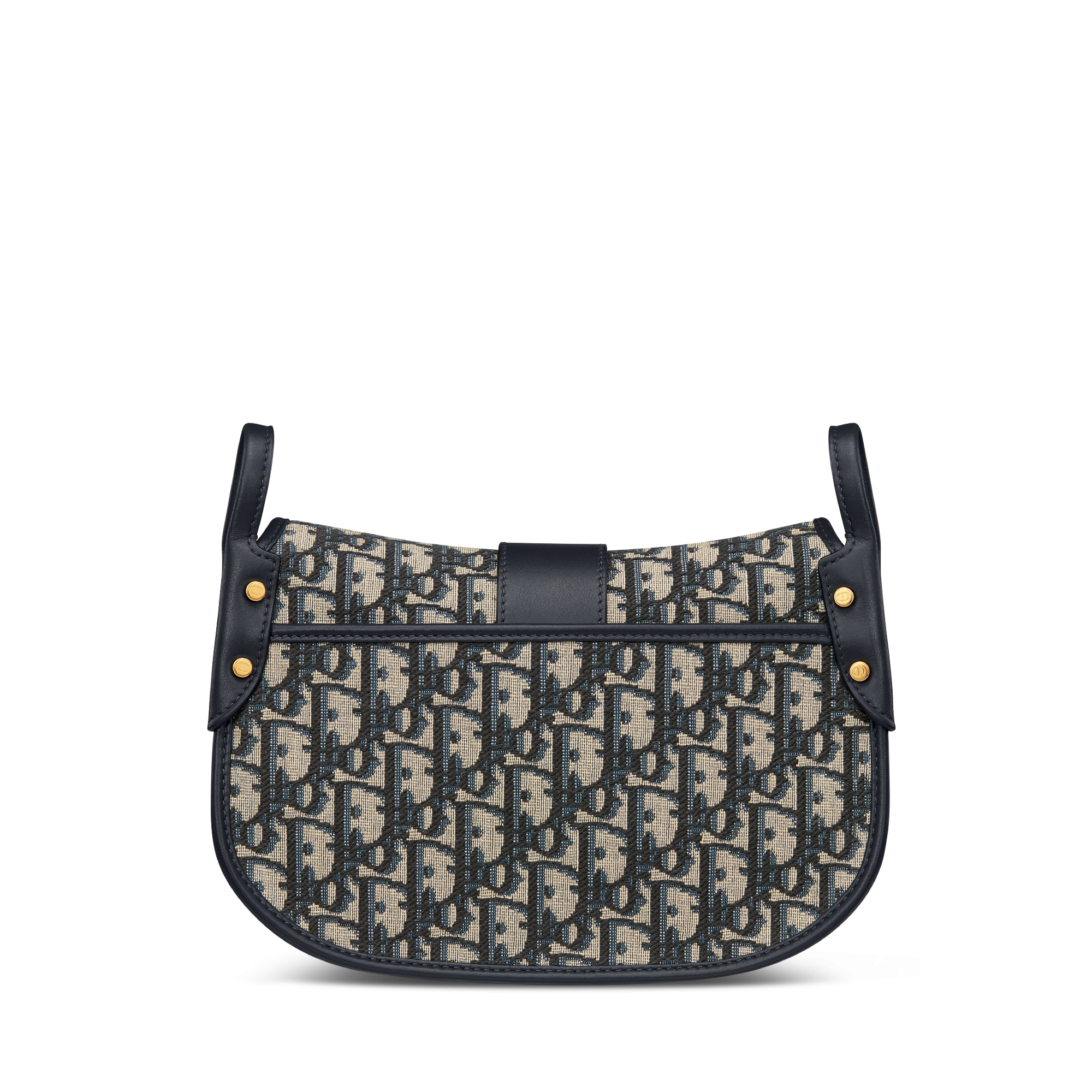 中号 30 Montaigne 学院包 蓝色 Oblique 印花面料 E08