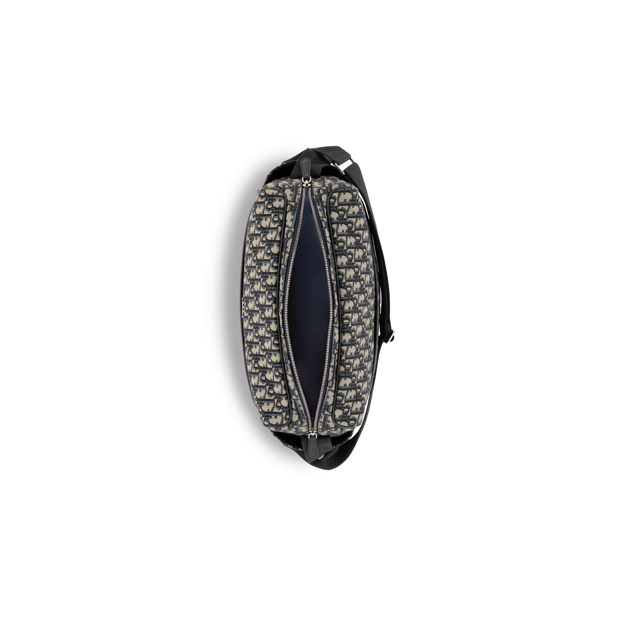 母婴换洗包 米色和黑色 Oblique 印花面料 E06