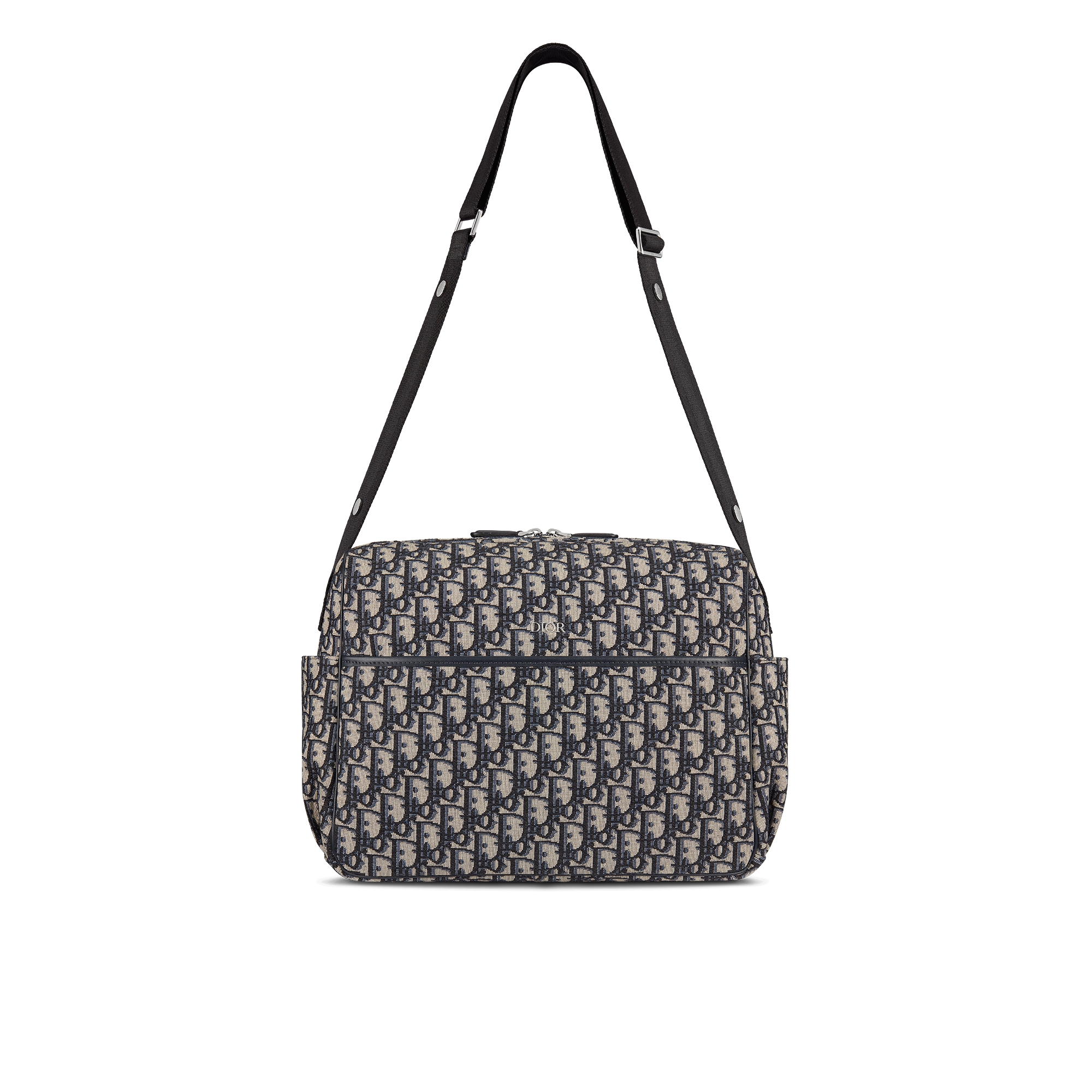 母婴换洗包 米色和黑色 Oblique 印花面料 E07