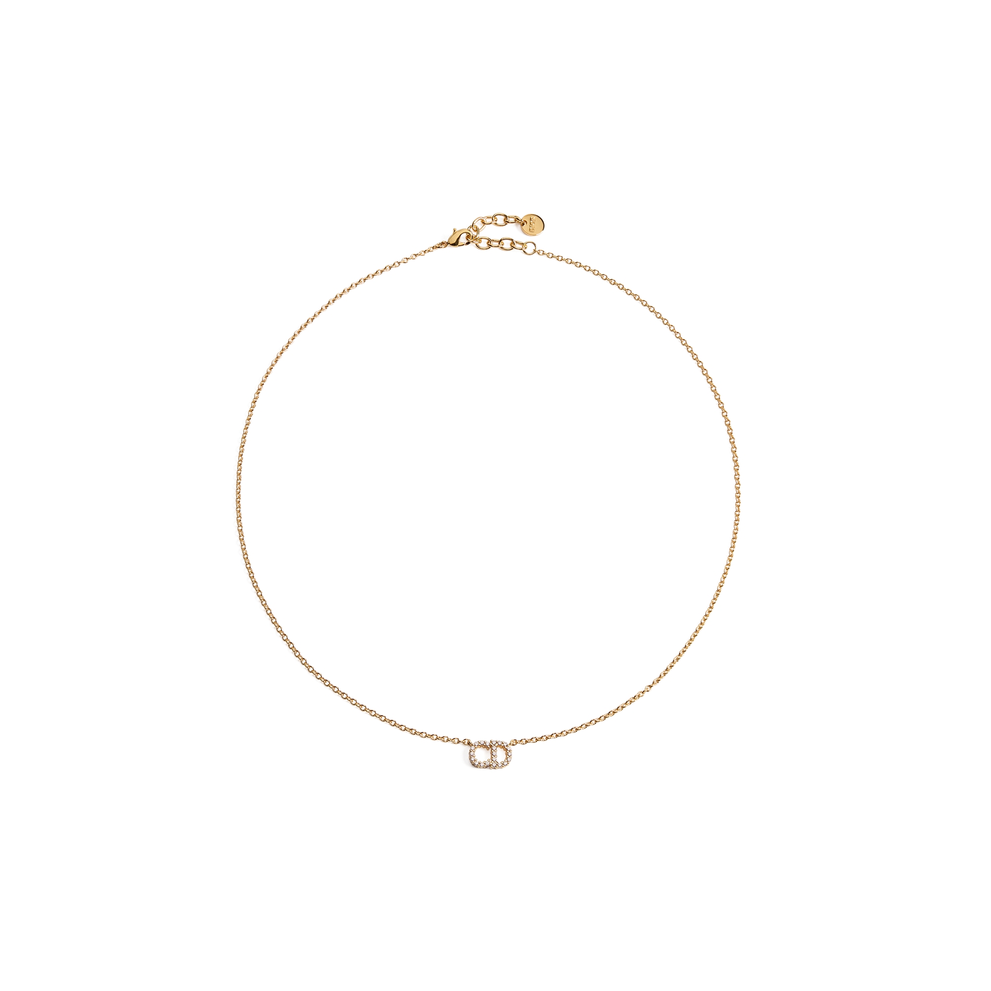  金色饰面金属和闪亮晶体装饰