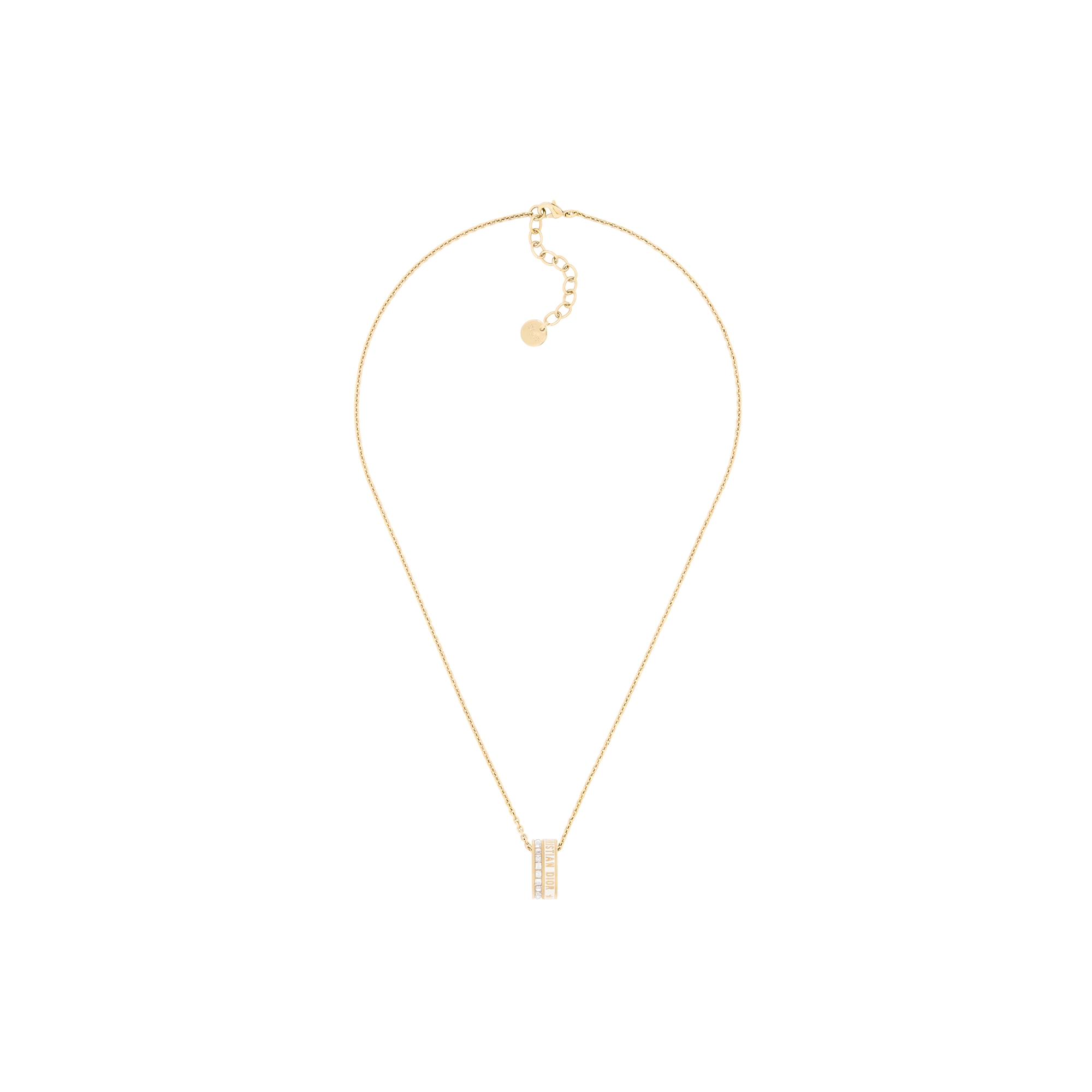  金色饰面金属、闪亮晶体和白色涂漆装饰