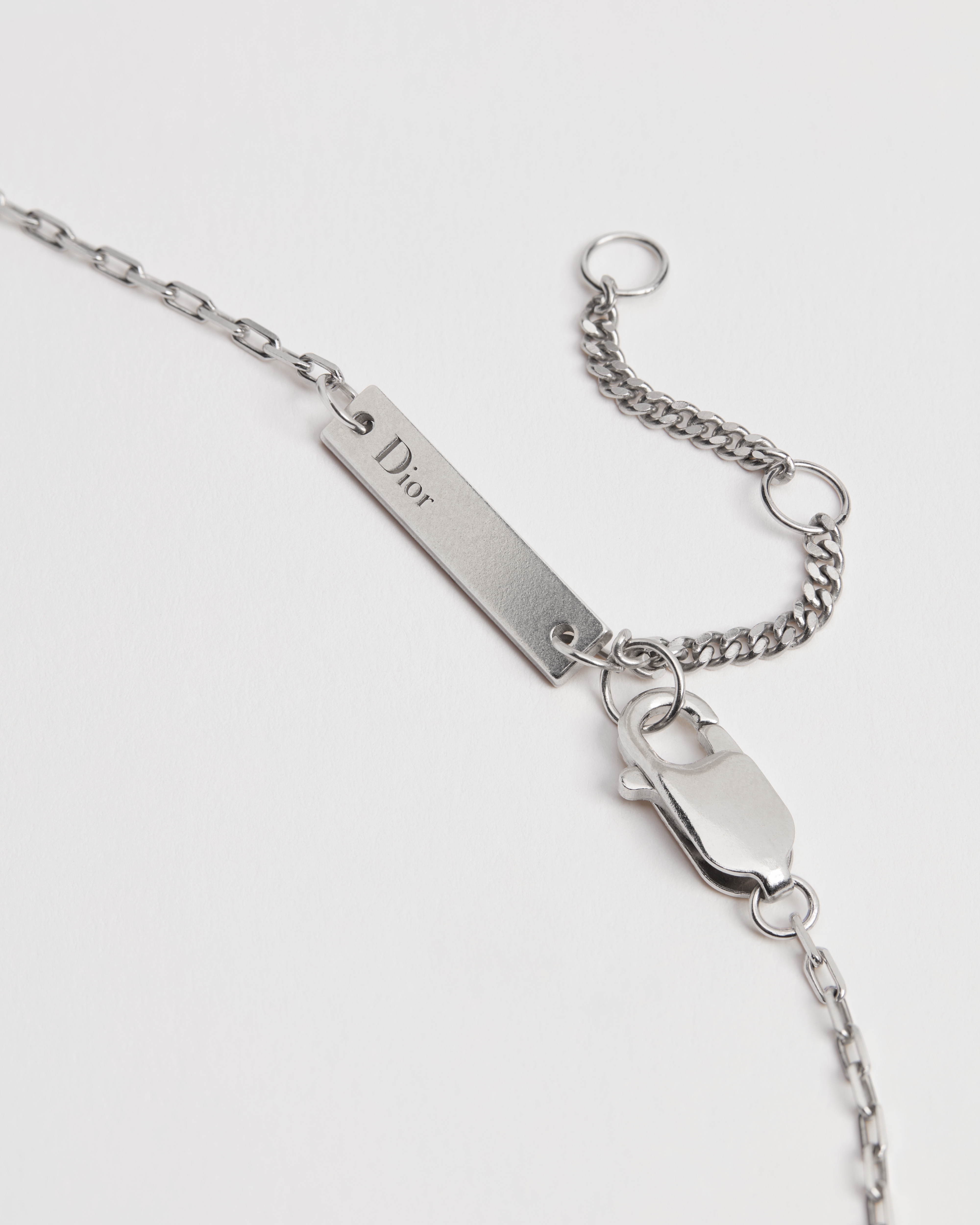 Dior Couture Charms 小马吊坠项链 银质 E10