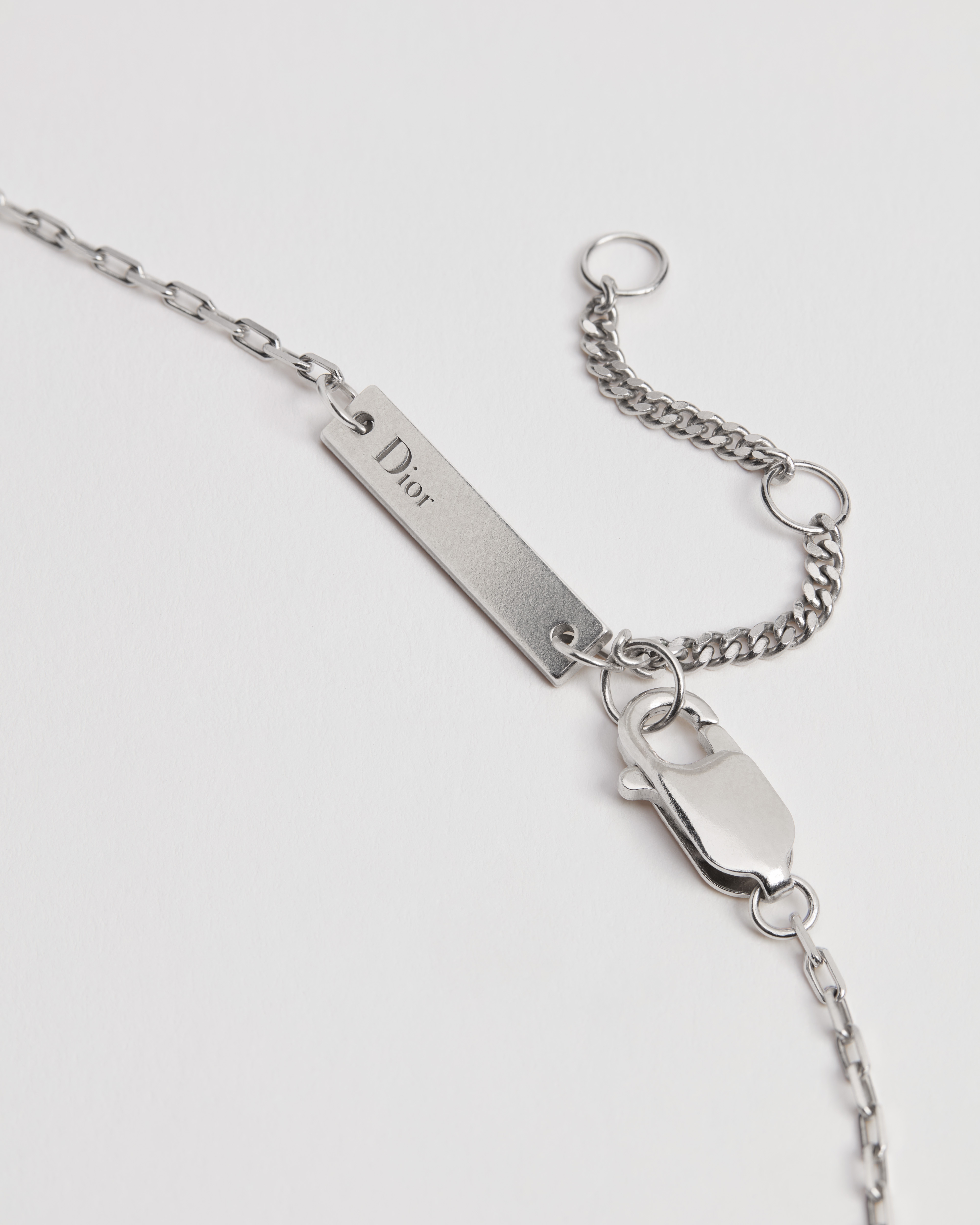 Dior Couture Charms 小蜜蜂吊坠项链 银质 E10