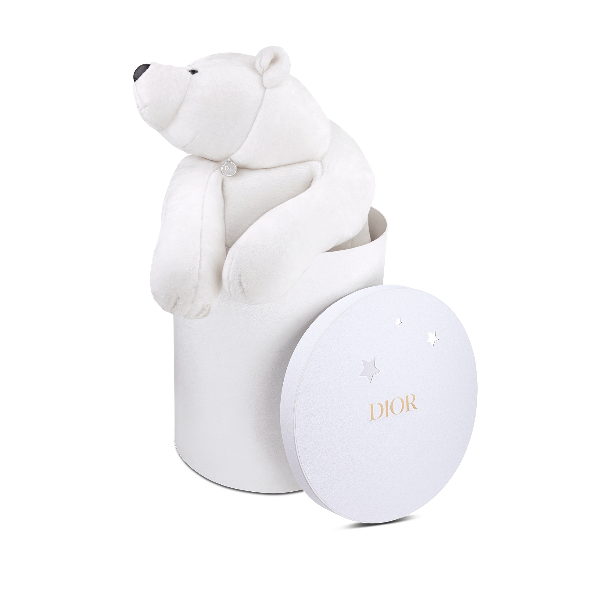 大号小熊毛绒玩具 白色仿羊羔绒 E04