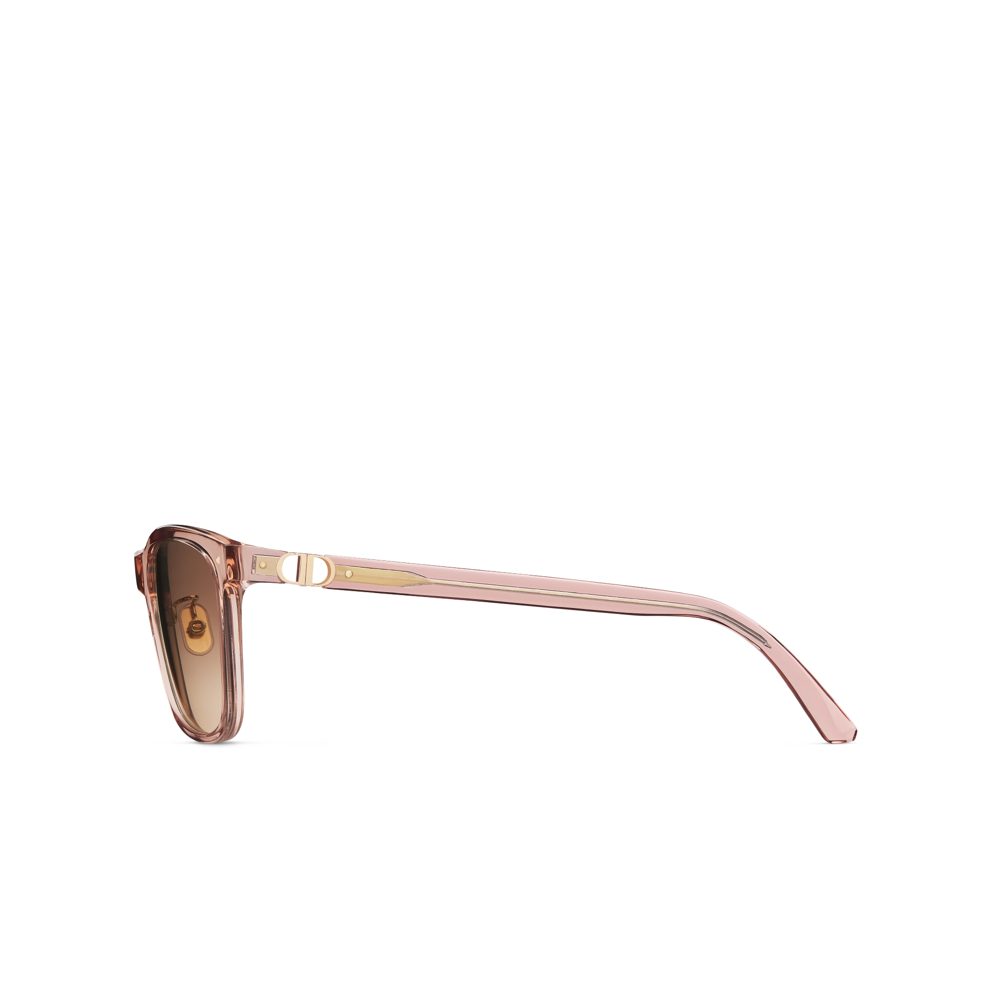 Petit CD S2F 太阳眼镜 粉色半透明正方形镜框 E02