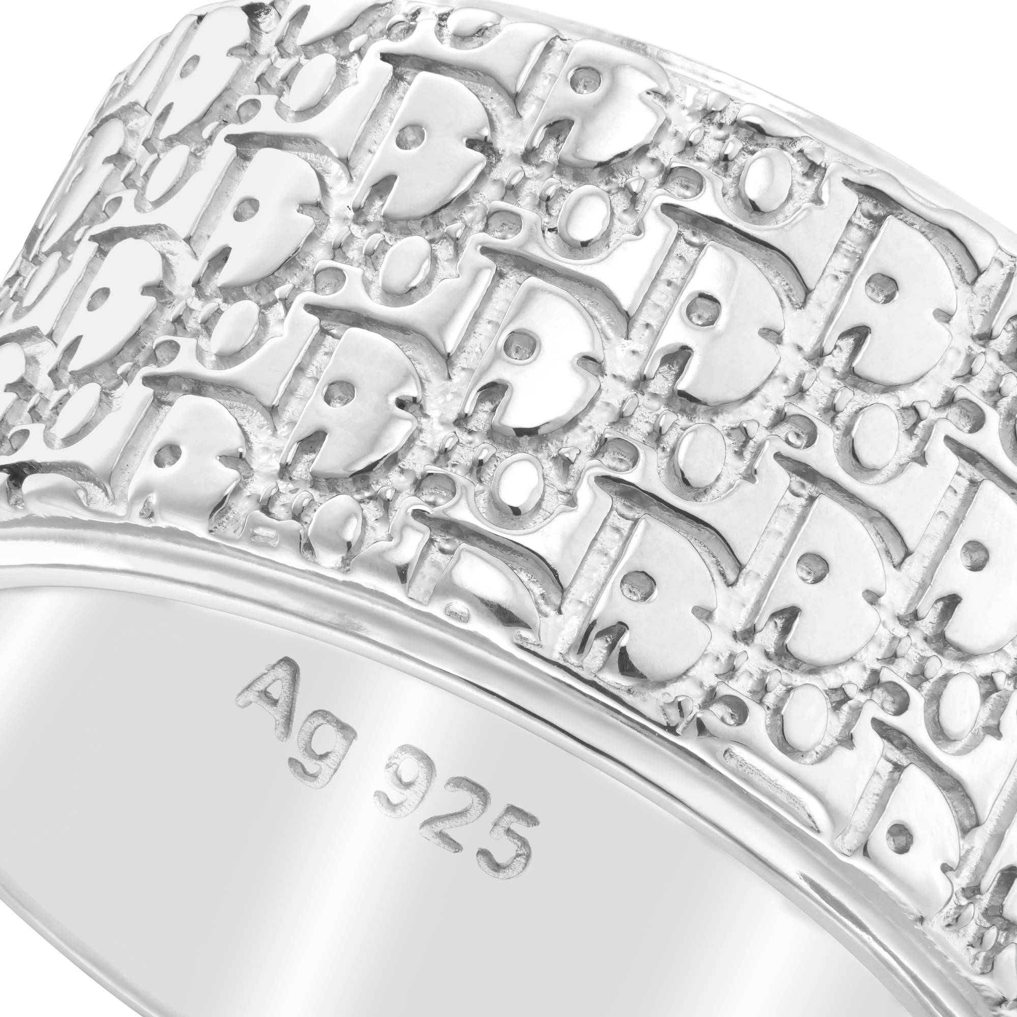 Dior Oblique 戒指 银质 E09