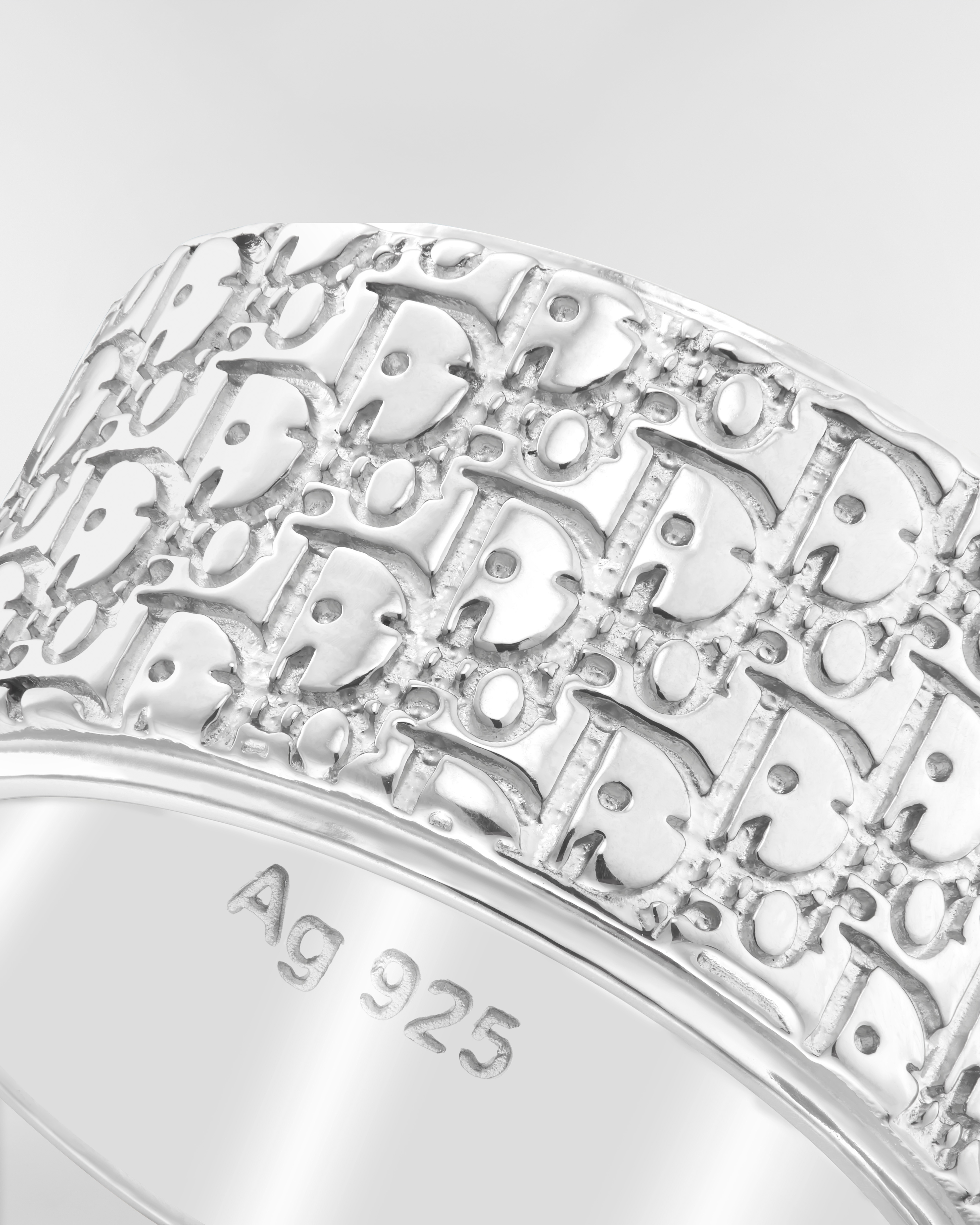 Dior Oblique 戒指 银质 E09