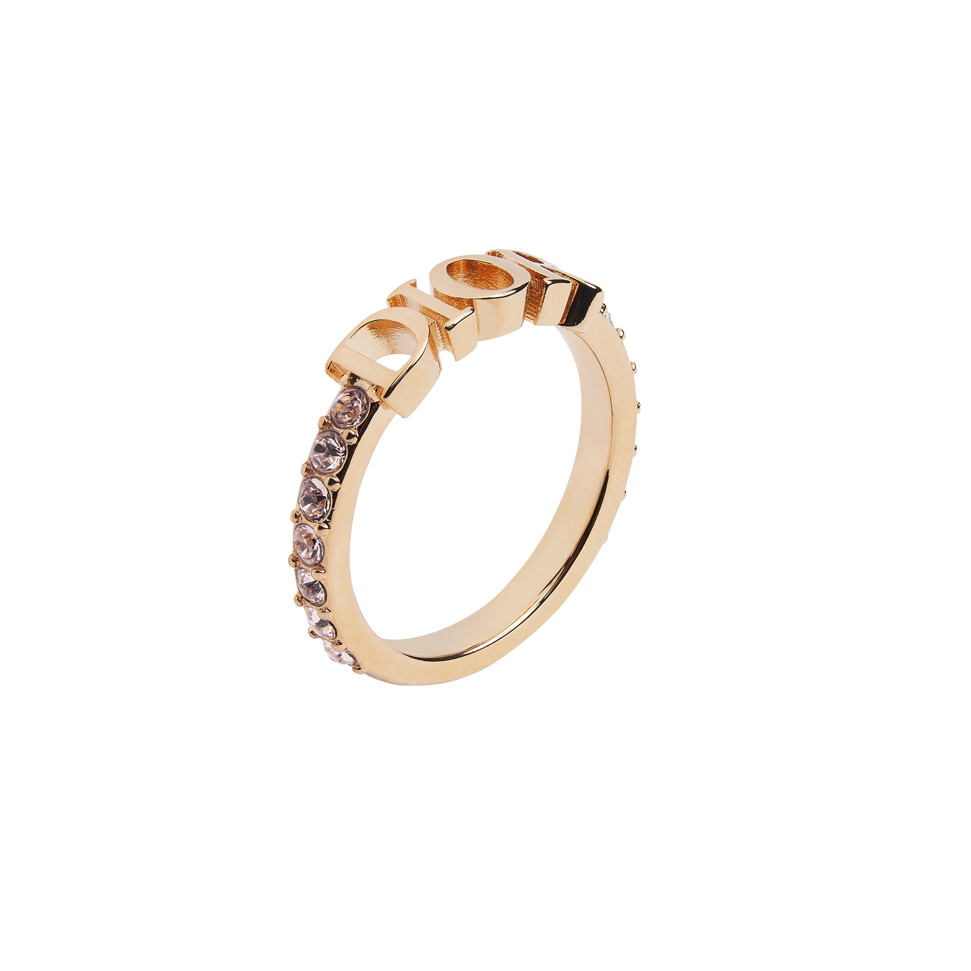  粉色饰面金属和银色调晶体装饰