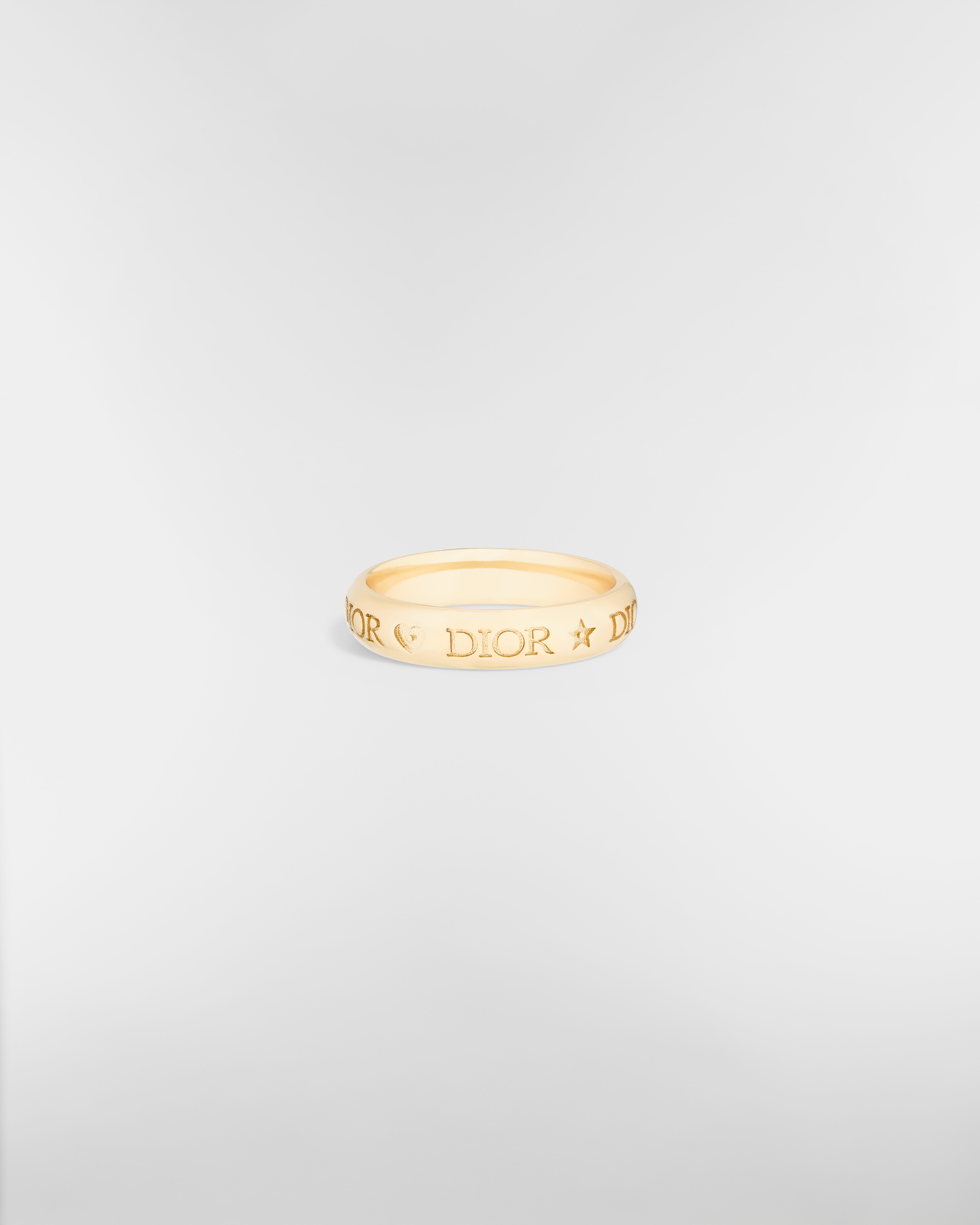 Dior Trésor 戒指 金色饰面金属 E01