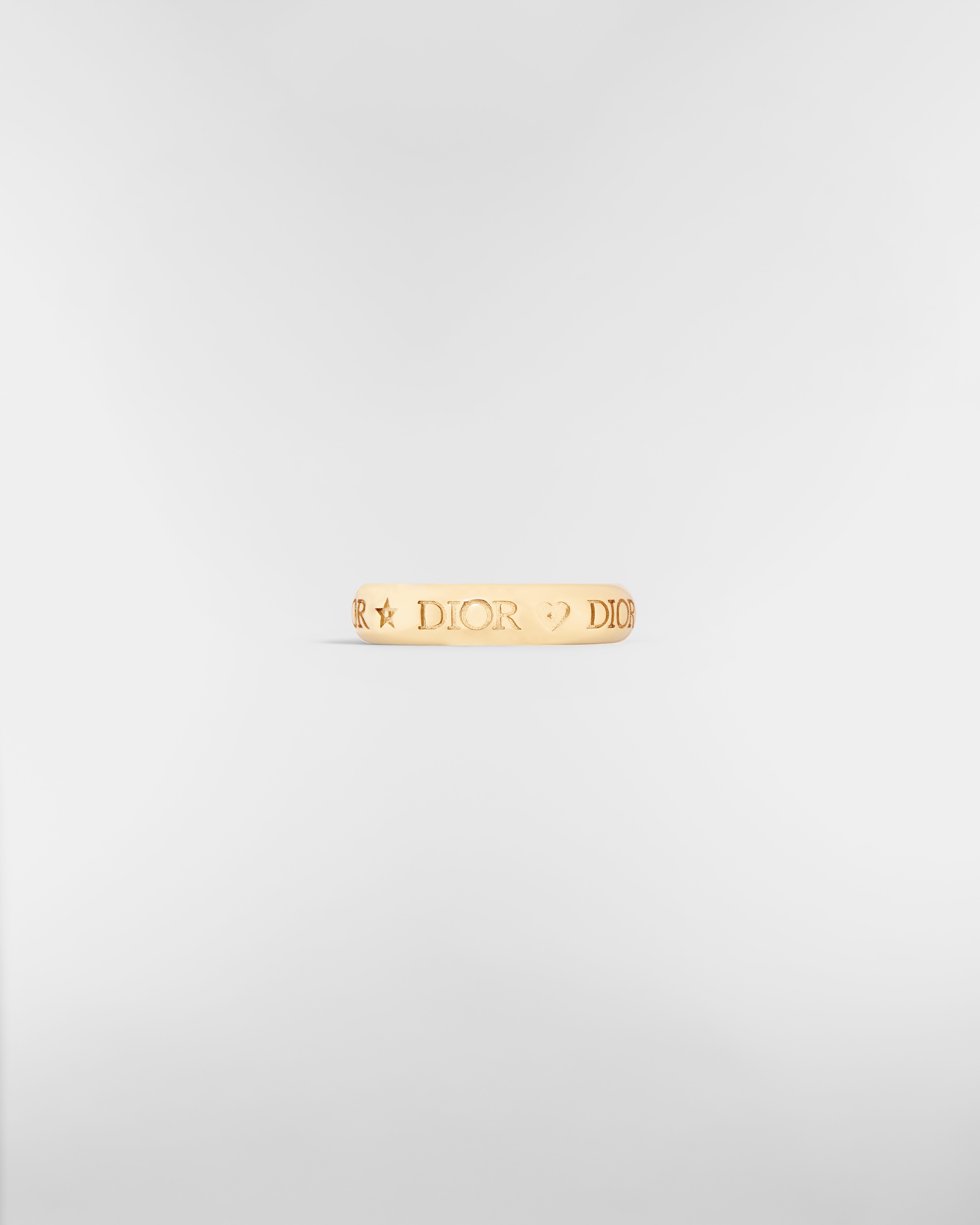 Dior Trésor 戒指 金色饰面金属 E02