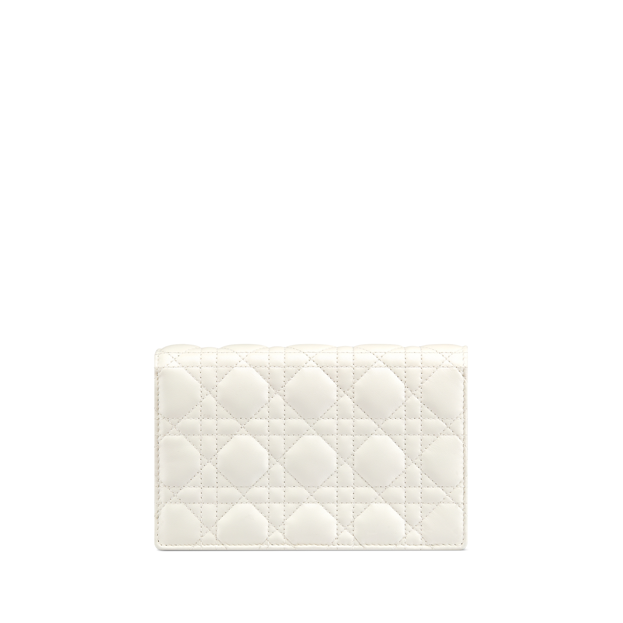 My Dior Daily 链条手袋 奶白色羊皮革藤格纹 E08