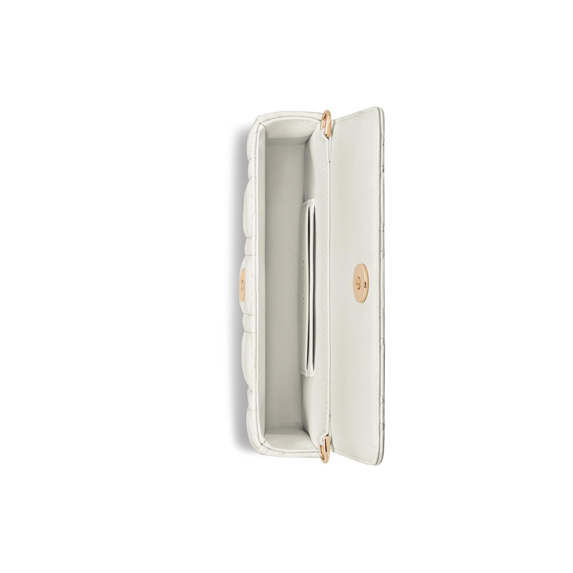 My Dior - Dior Talk 手机包 奶白色羊皮革藤格纹 E06