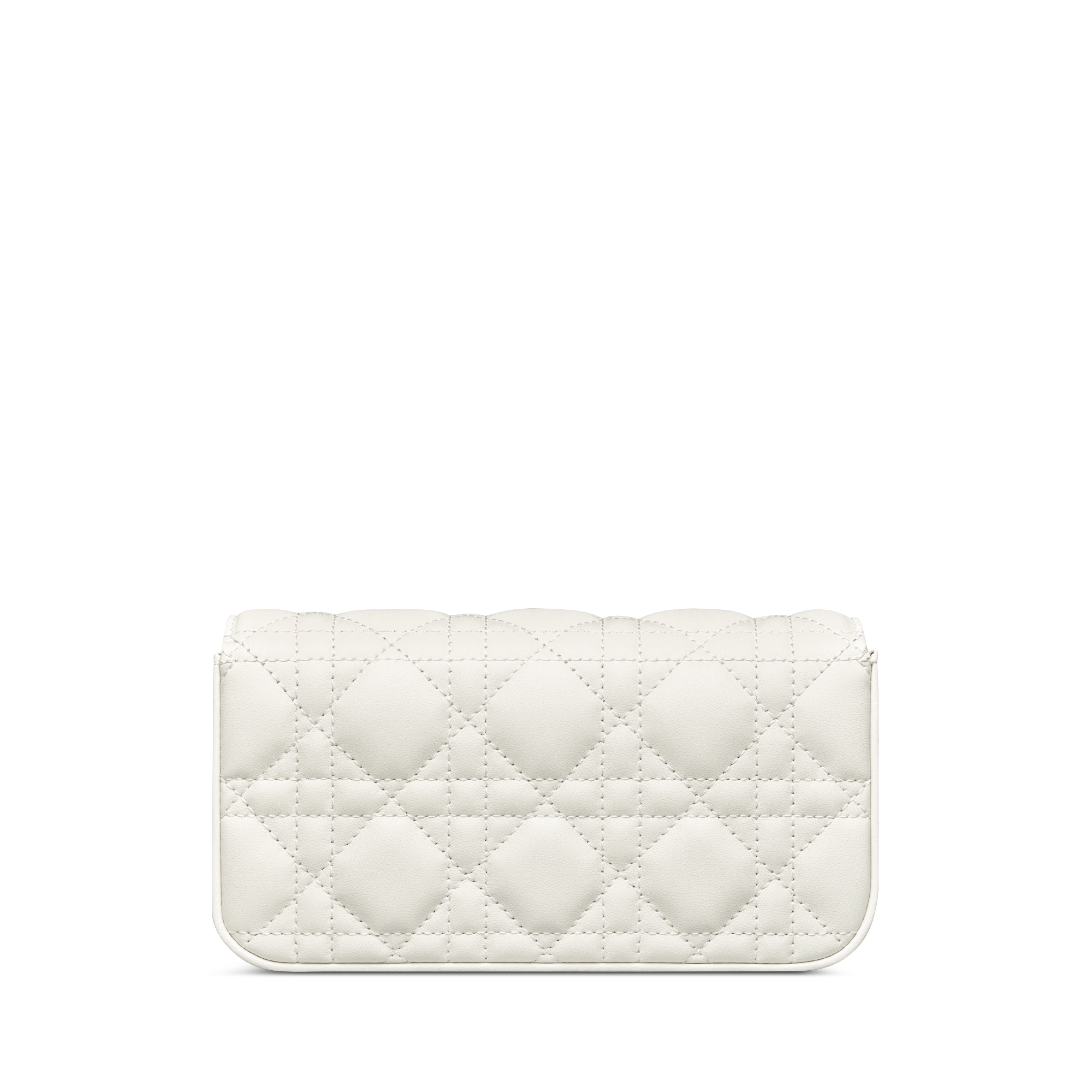 My Dior - Dior Talk 手机包 奶白色羊皮革藤格纹 E08