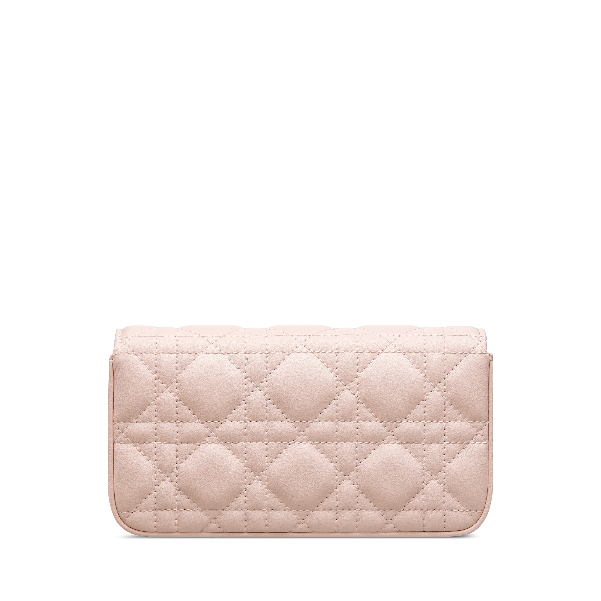 My Dior - Dior Talk 手机包 胭脂粉色羊皮革藤格纹 E08