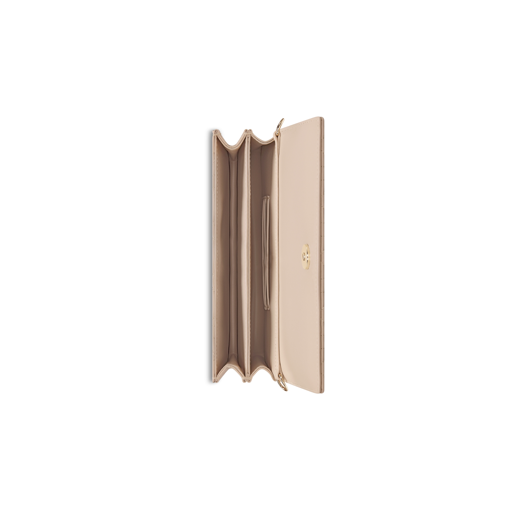 My Dior 迷你链条手袋 胭脂米色羊皮革藤格纹 E06