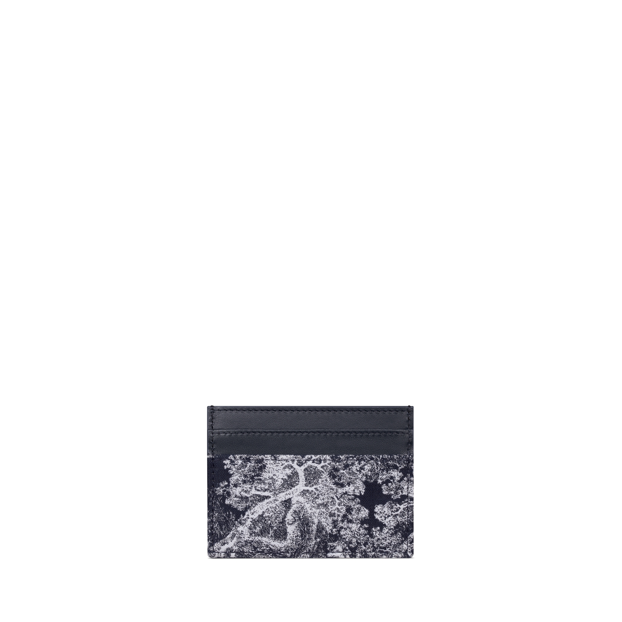 30 Montaigne Freesia 卡夹 蓝色提花面料 Reverse 茹伊印花 E08