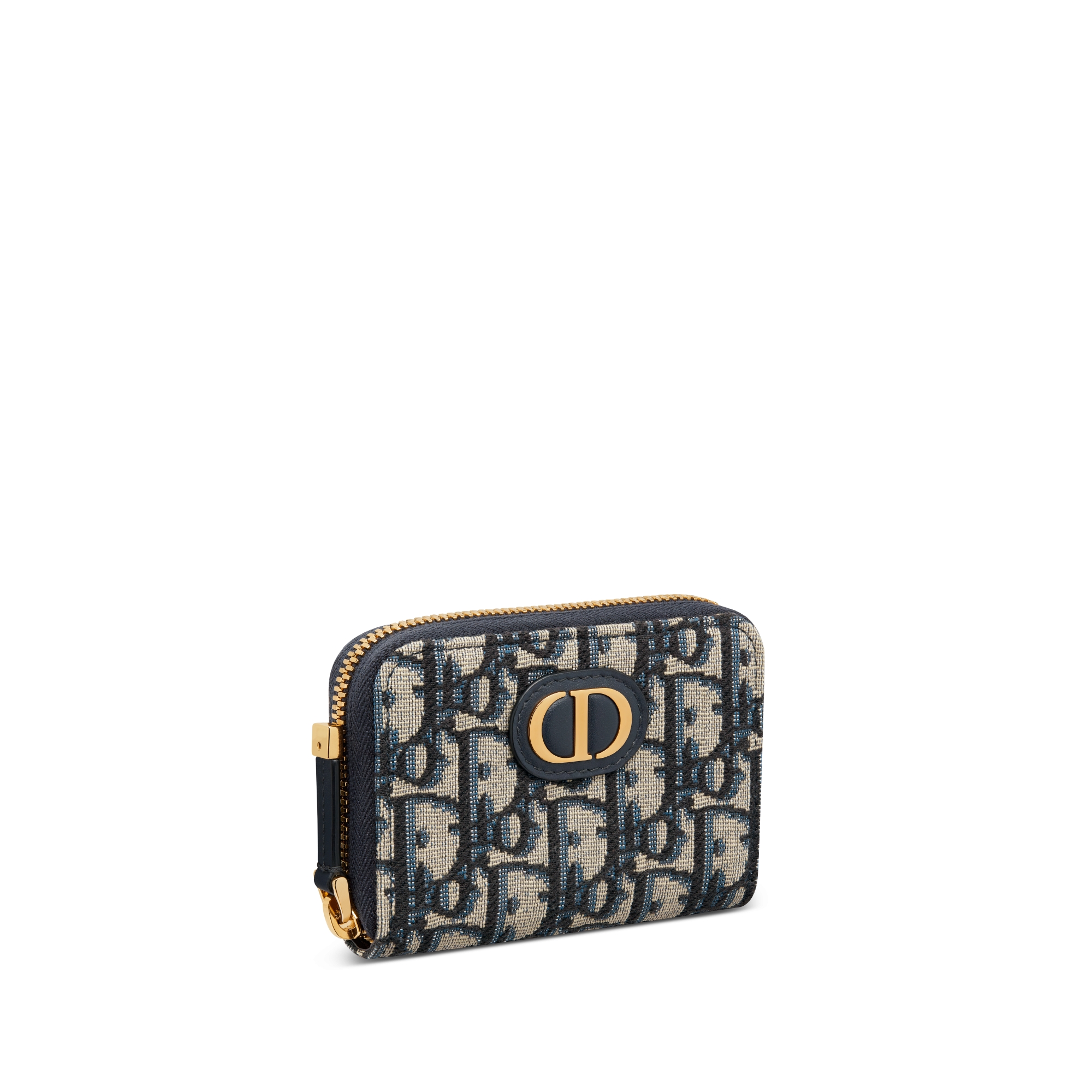 小号 30 Montaigne Voyageur 小包 蓝色 Oblique 印花面料 E03