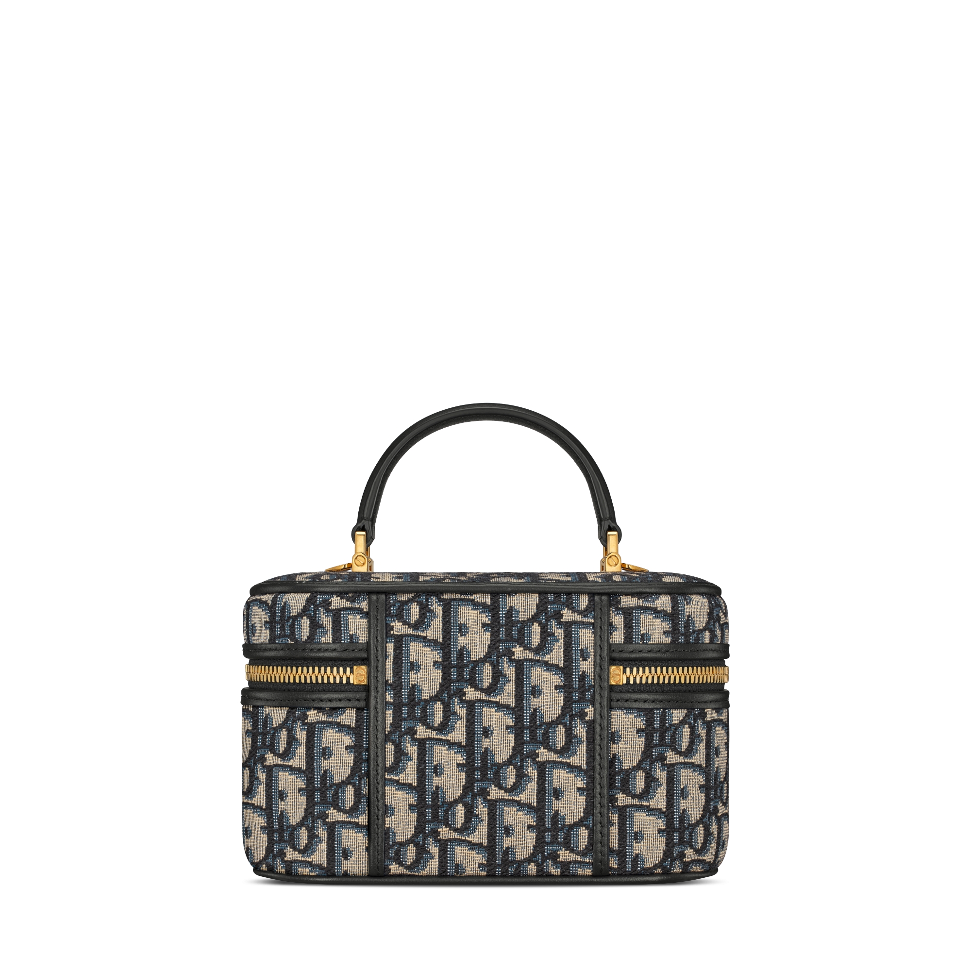 30 Montaigne 迷你 Vanity 手袋 蓝色 Oblique 印花面料 E08