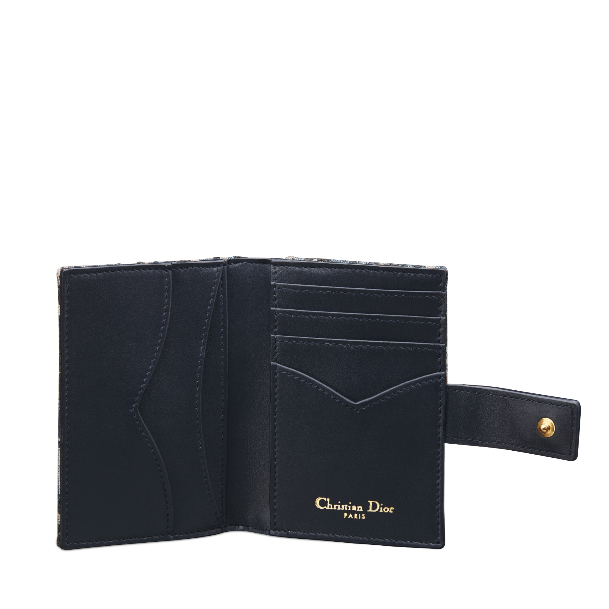 30 Montaigne Dandelion 卡夹 蓝色 Oblique 印花面料 E07