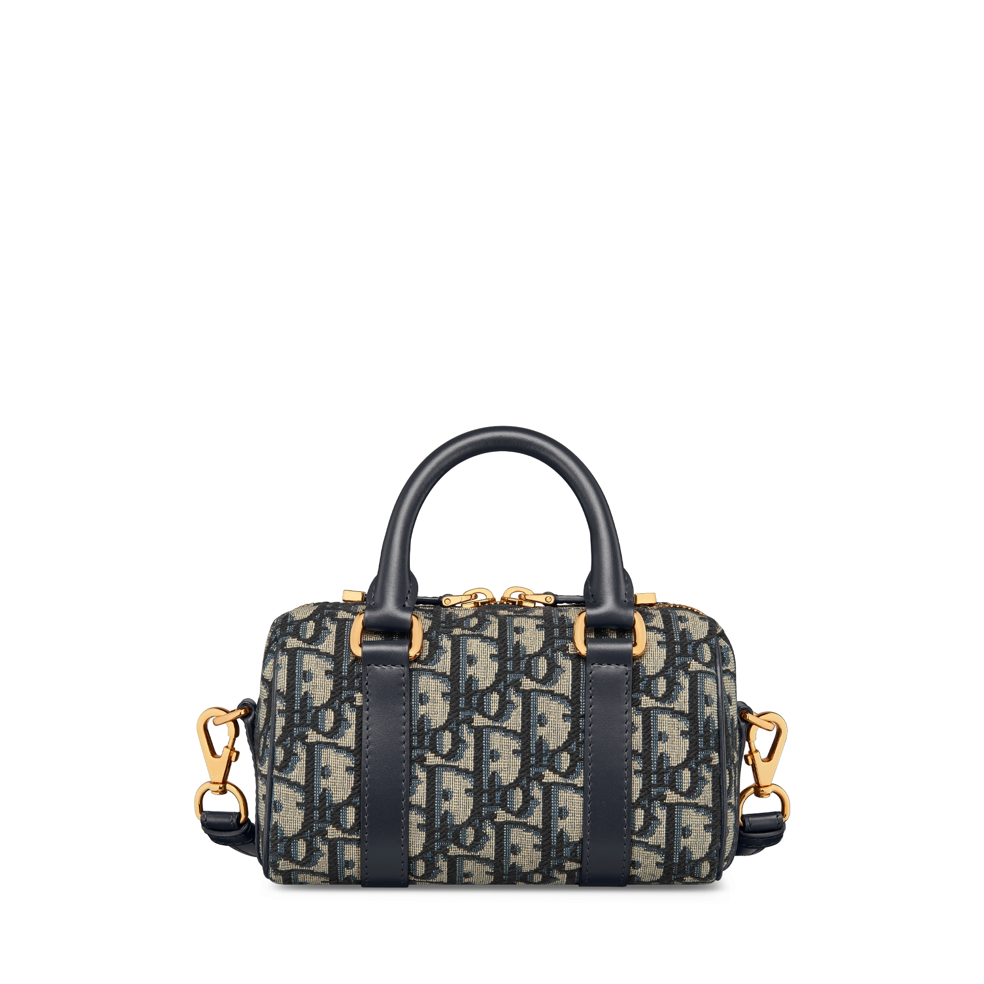 Dior Groove 17 微型手袋 蓝色 Oblique 印花面料 E08