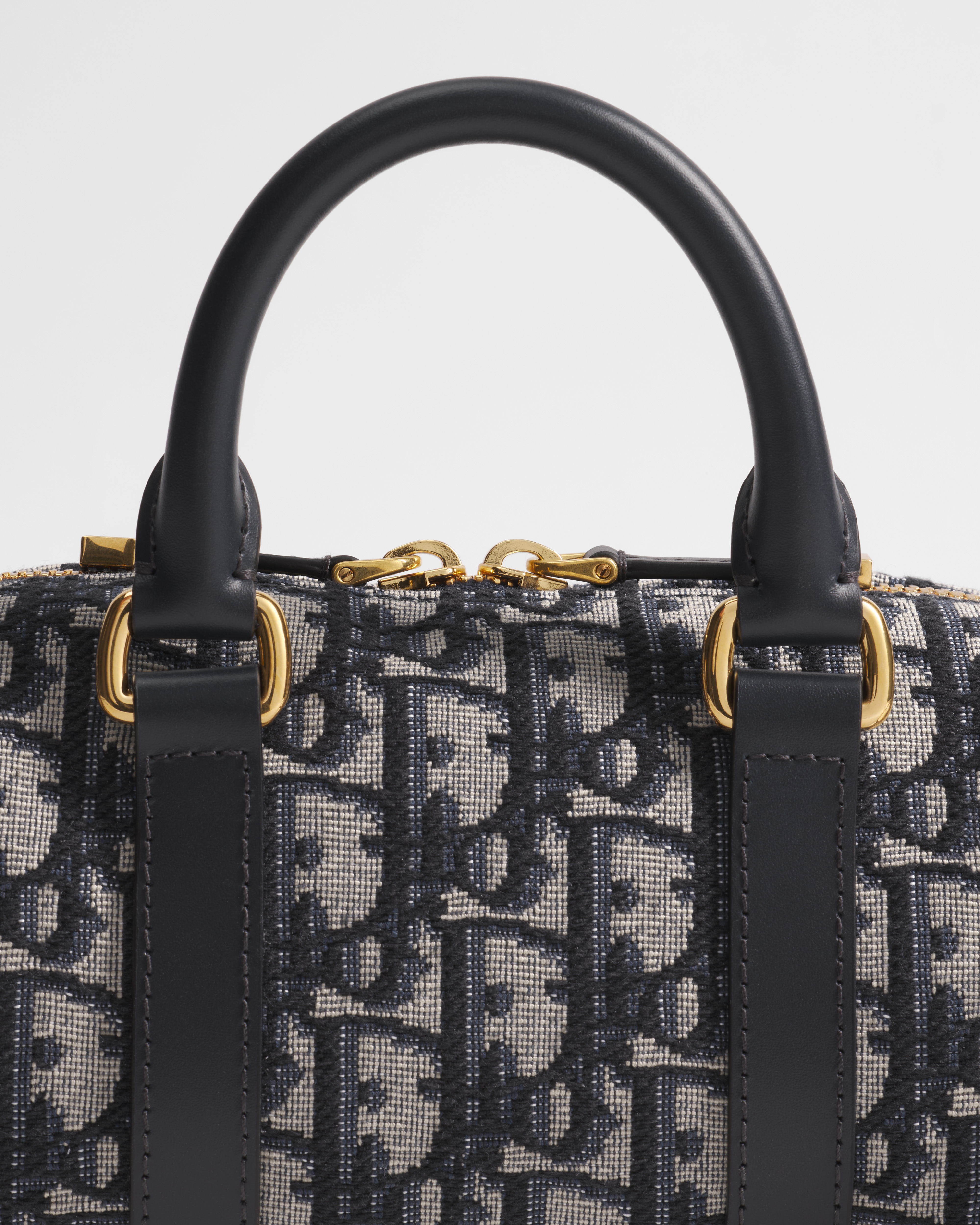 Dior Groove 17 微型手袋 蓝色 Oblique 印花面料 E09