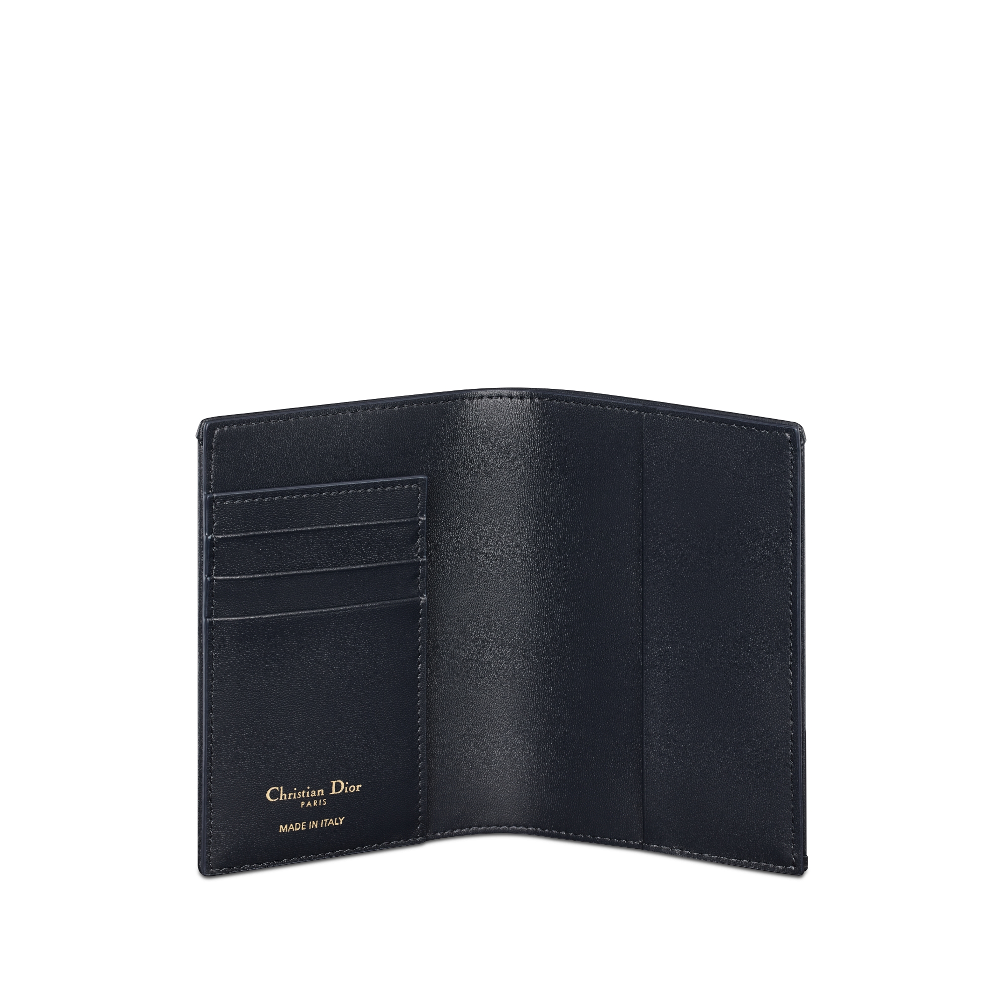 30 Montaigne 护照套 蓝色 Oblique 印花面料 E07