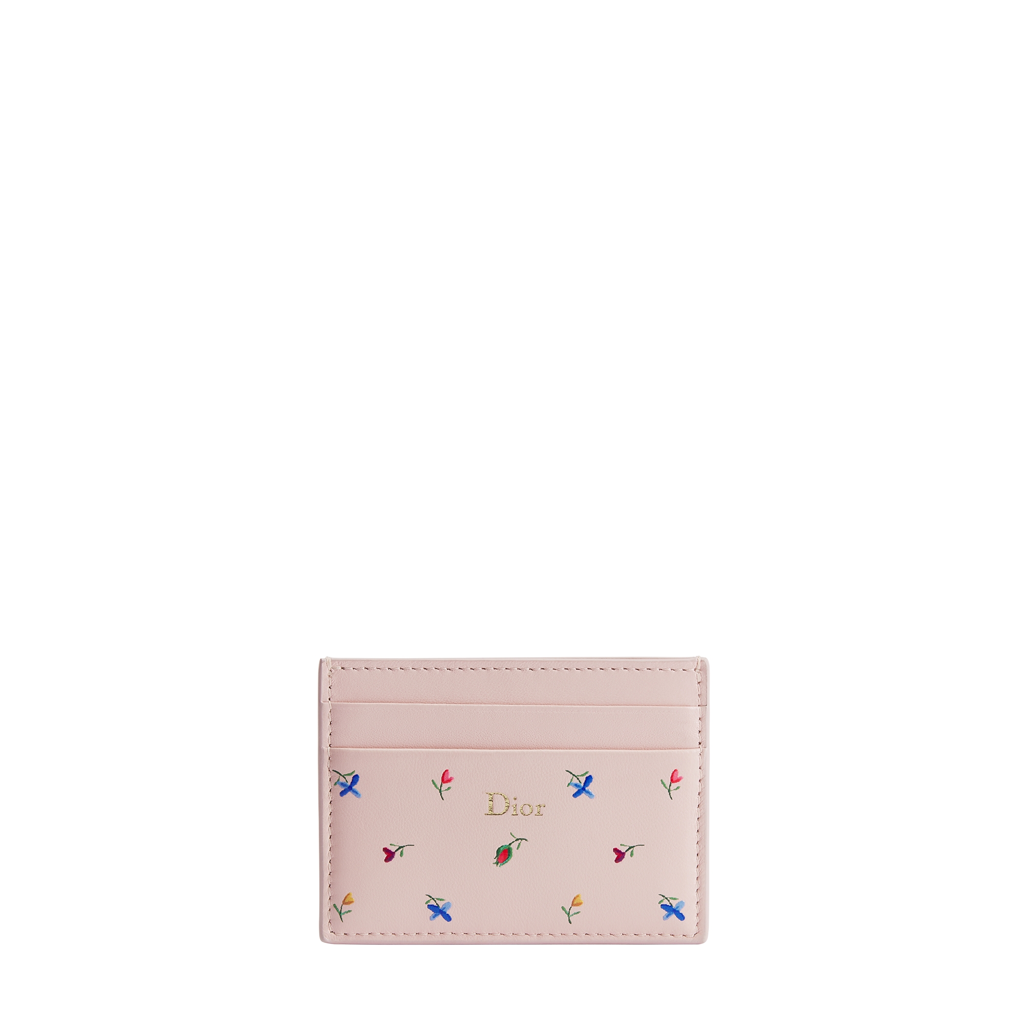  淡柔粉色羊皮革多色 Revolution Flowers 图案印花