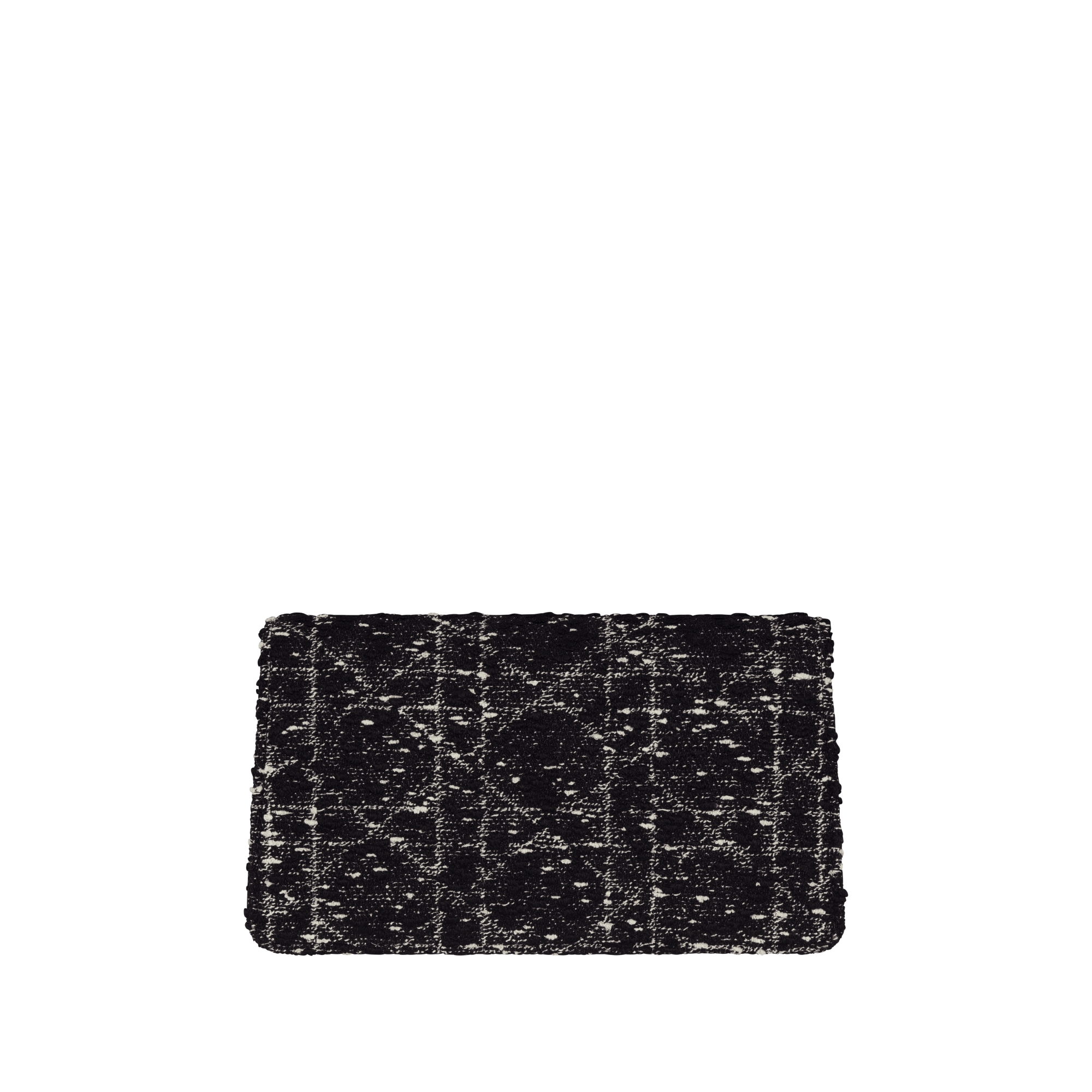 Dior Jolie 迷你链条手袋 黑色粗花呢白色藤格纹图案 E08