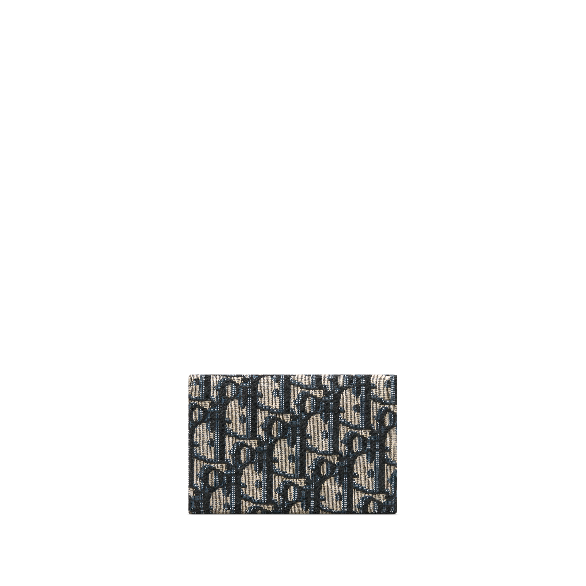 DiorTravel Harebell 卡夹 蓝色 Oblique 印花面料 E08