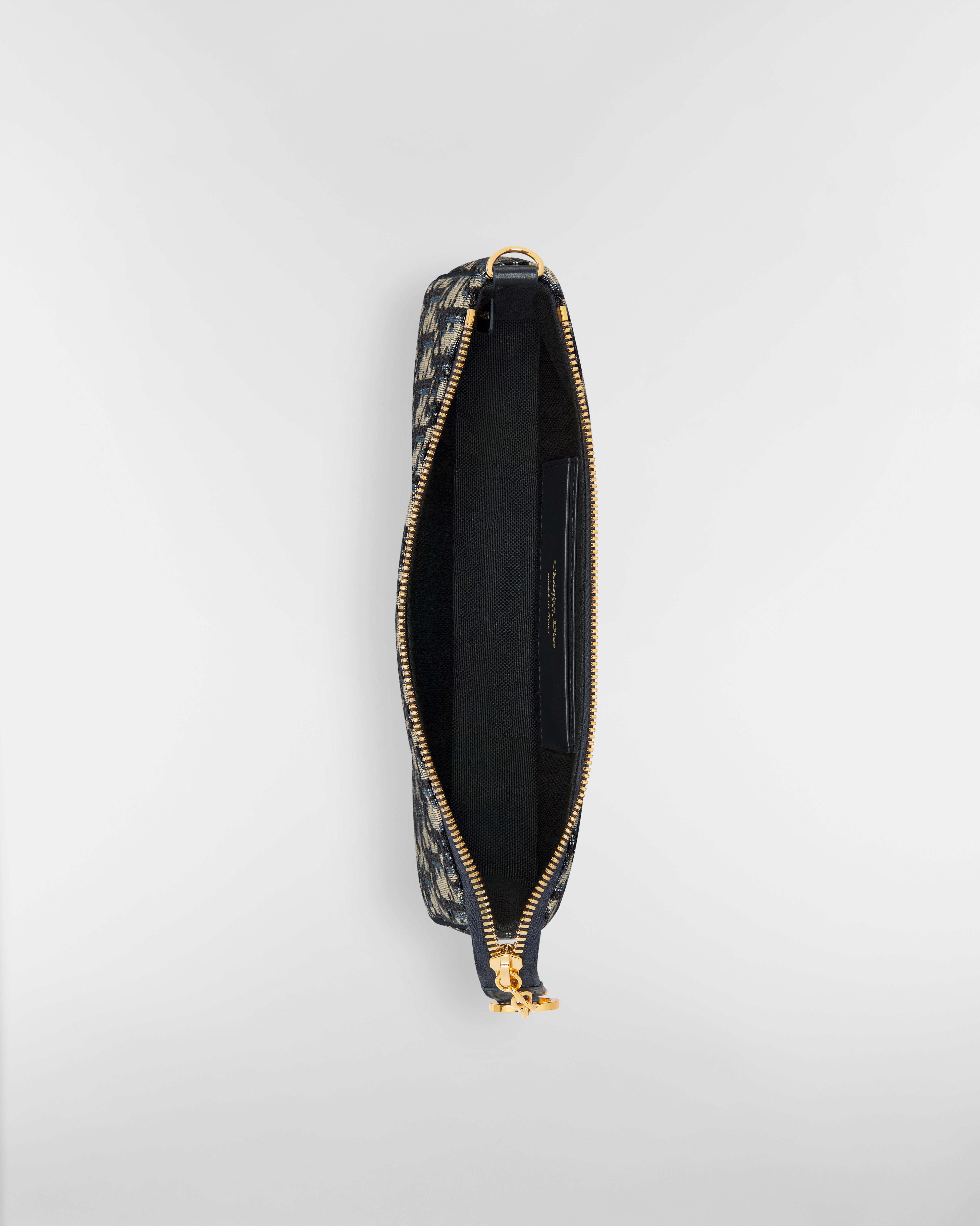 30 Montaigne 链条手袋 蓝色 Oblique 印花面料 E06